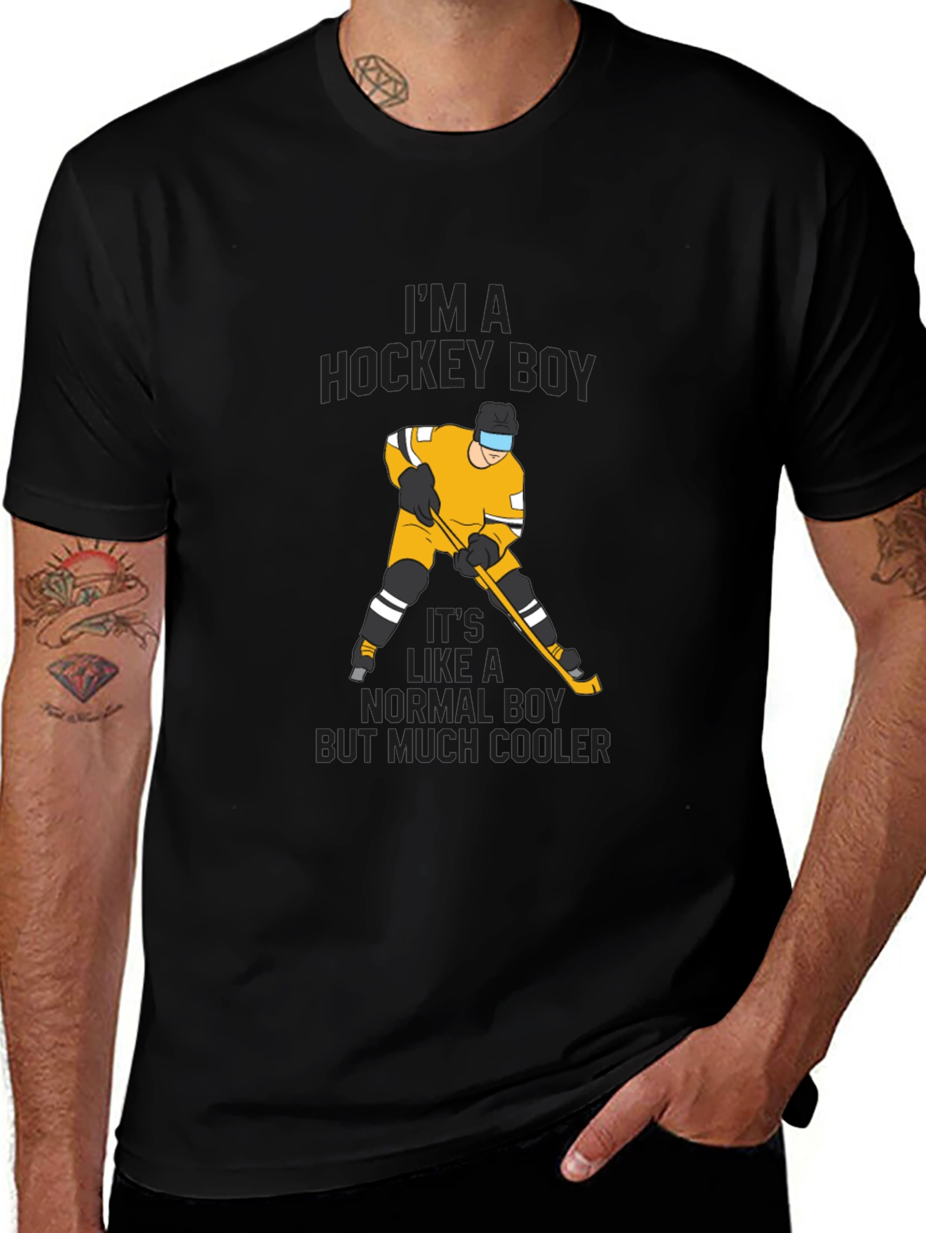 Hockey Boy T-Shirt - Cool Sport Tee