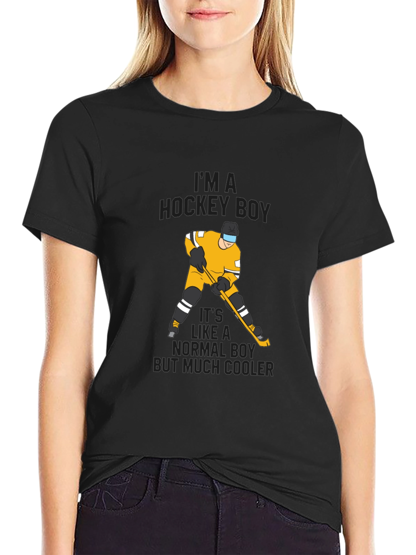 Hockey Boy T-Shirt - Cool Sport Tee