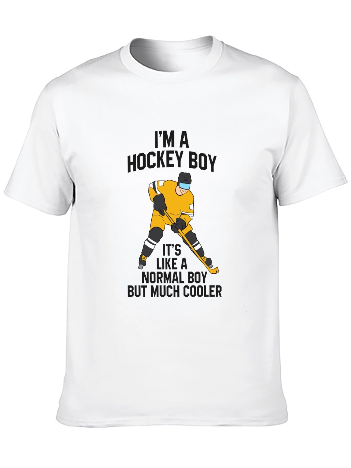 Hockey Boy T-Shirt - Cool Sport Tee