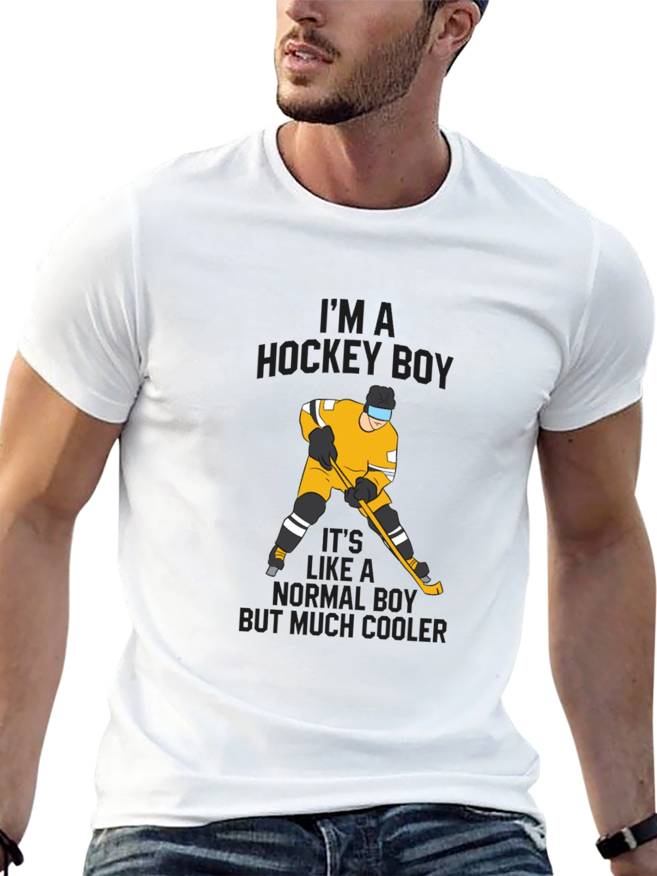 Hockey Boy T-Shirt - Cool Sport Tee