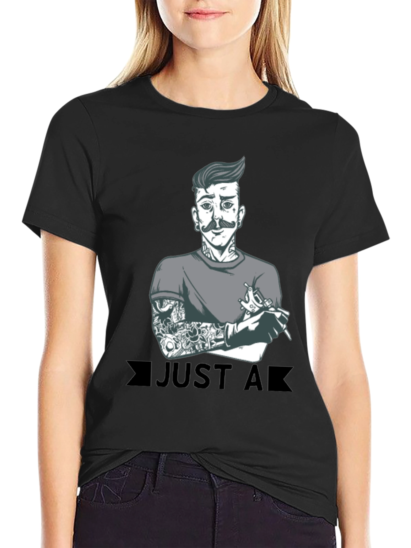 Tattoo Artist Graphic T-Shirt - Black