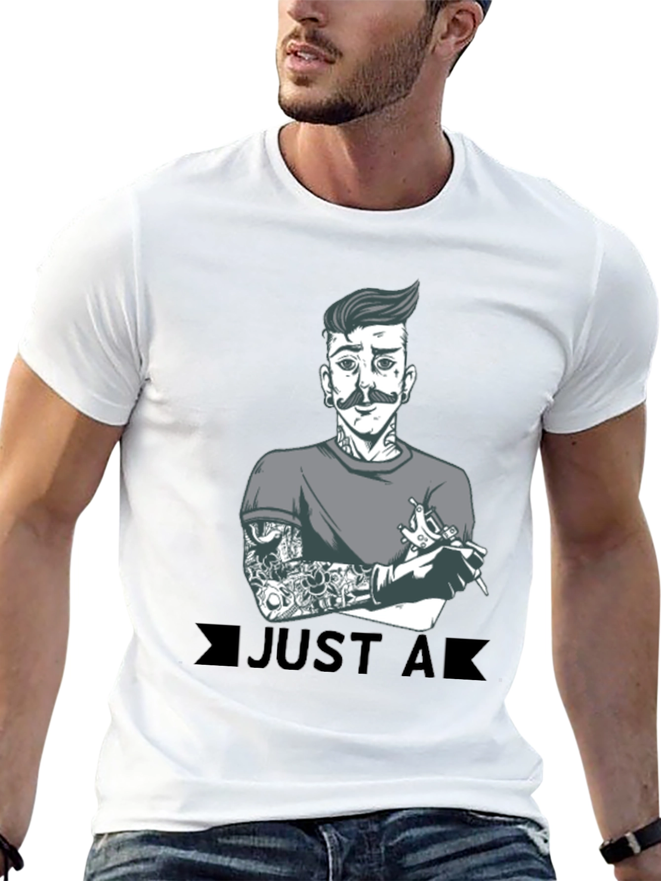 Tattoo Artist Graphic T-Shirt - Black