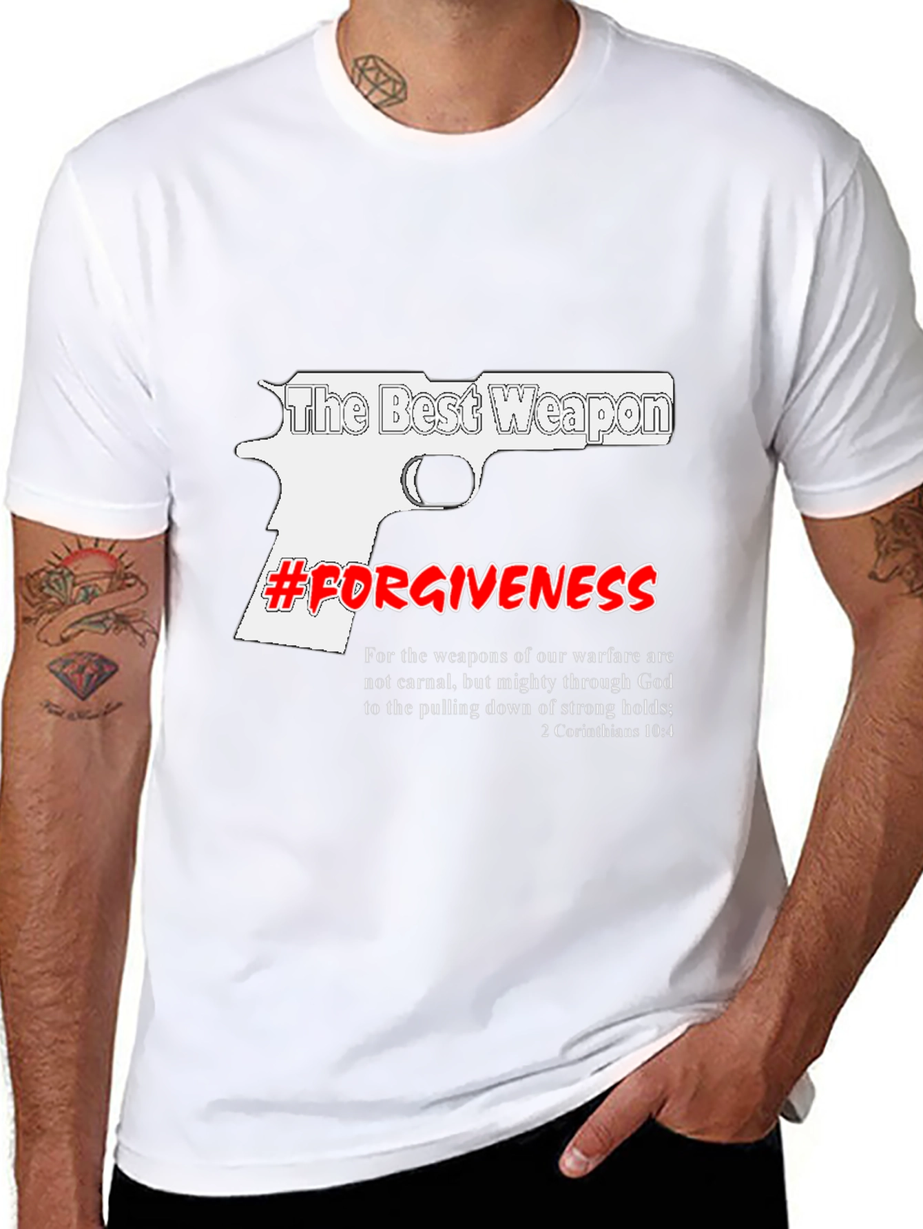 Forgiveness Graphic T-Shirt - Faith Based Apparel