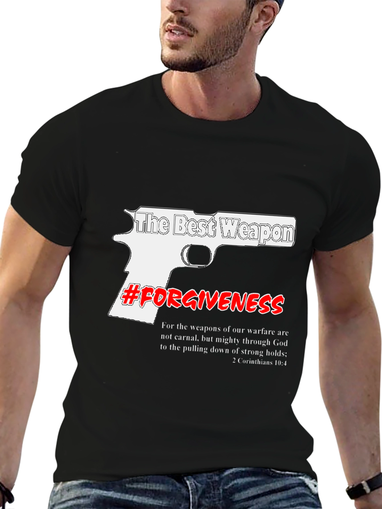 Forgiveness Graphic T-Shirt - Faith Based Apparel