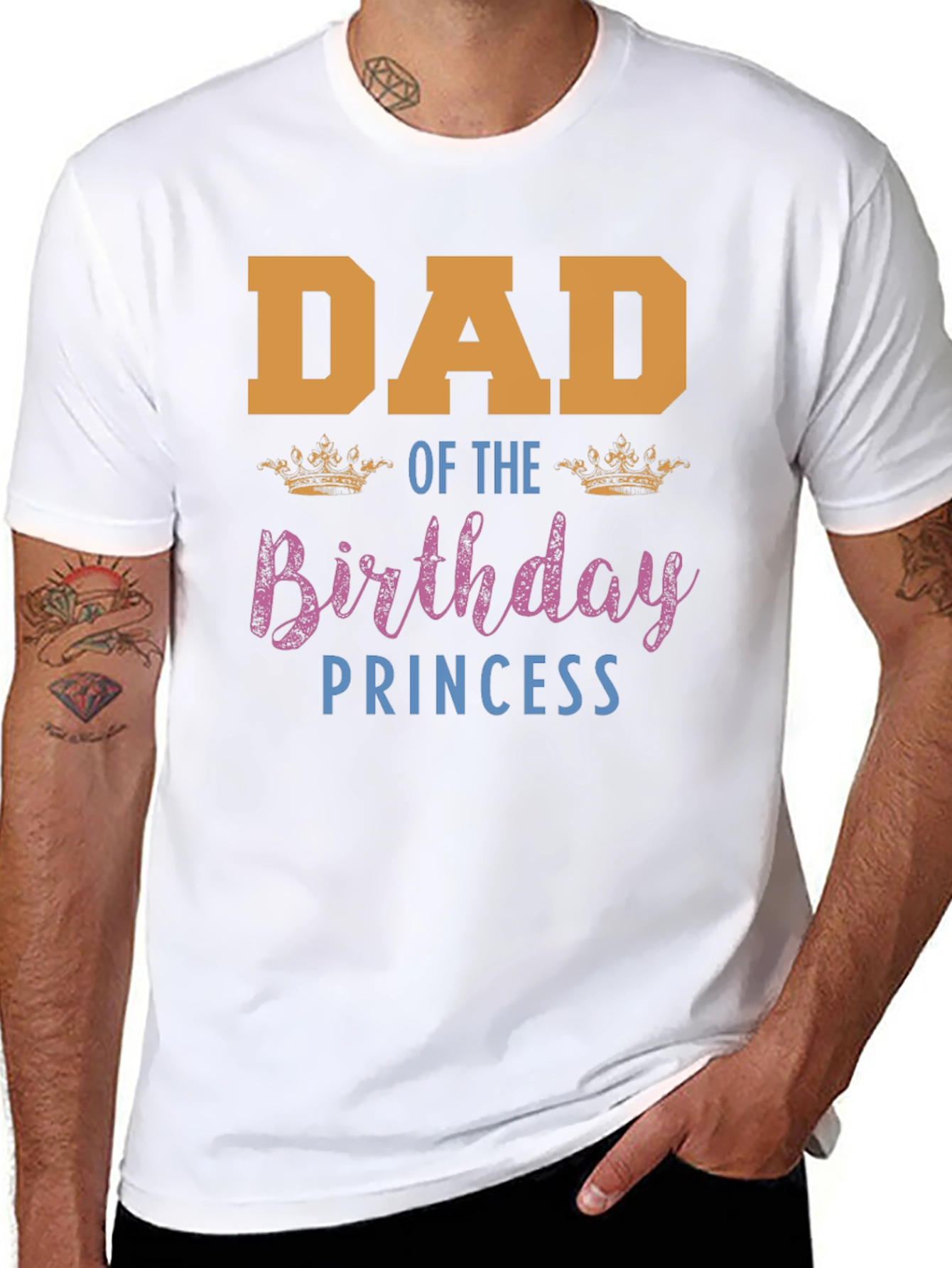 Dad of the Birthday Princess T-Shirt