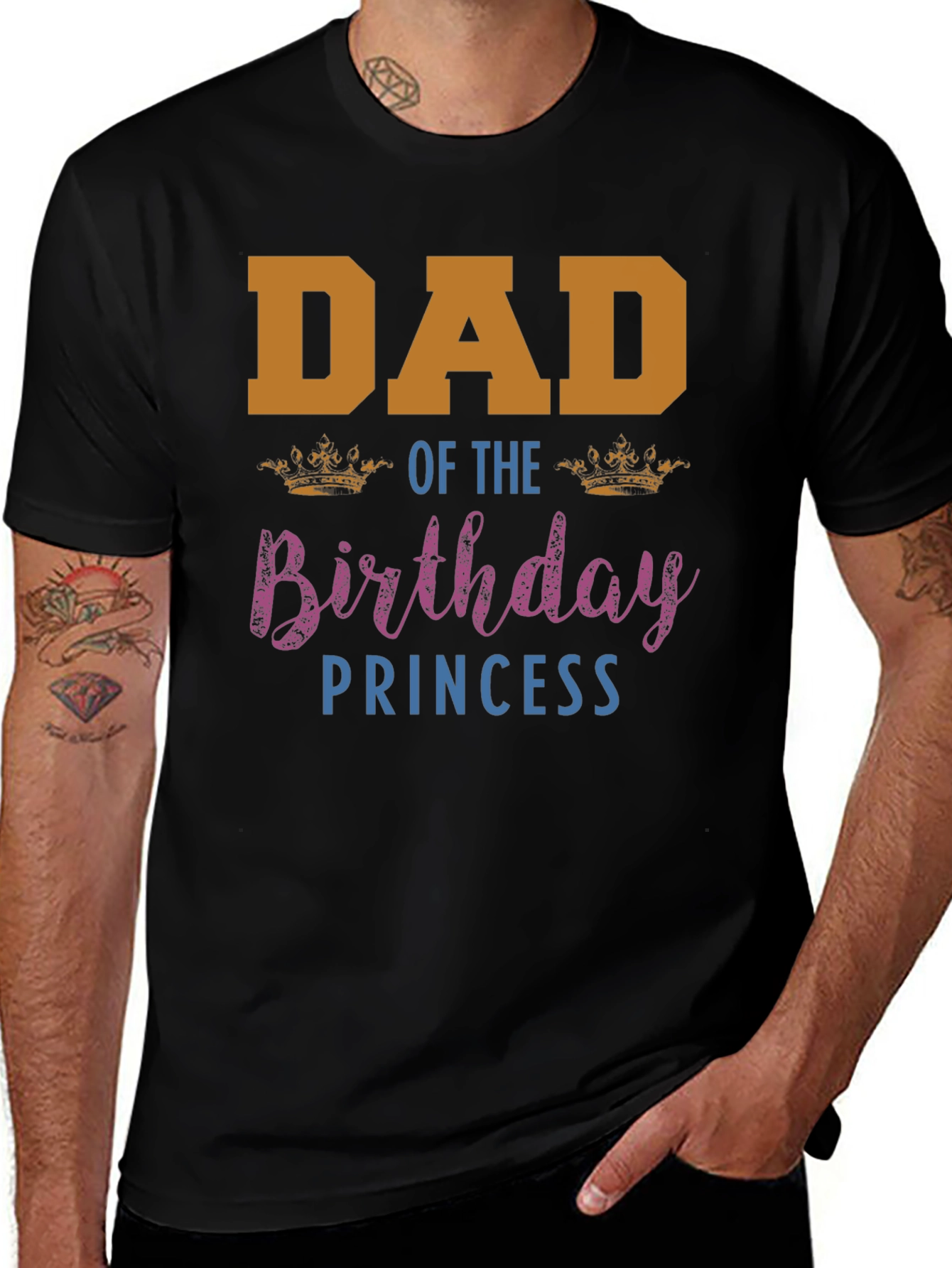 Dad of the Birthday Princess T-Shirt