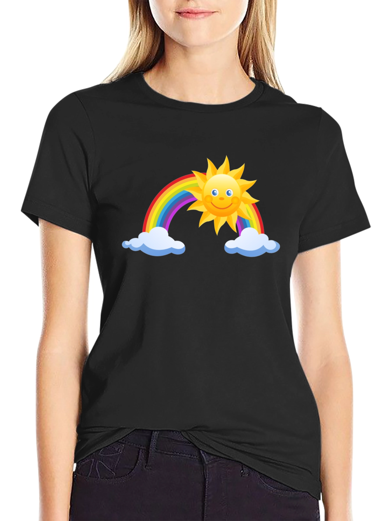 Rainbow Sun Graphic Tee