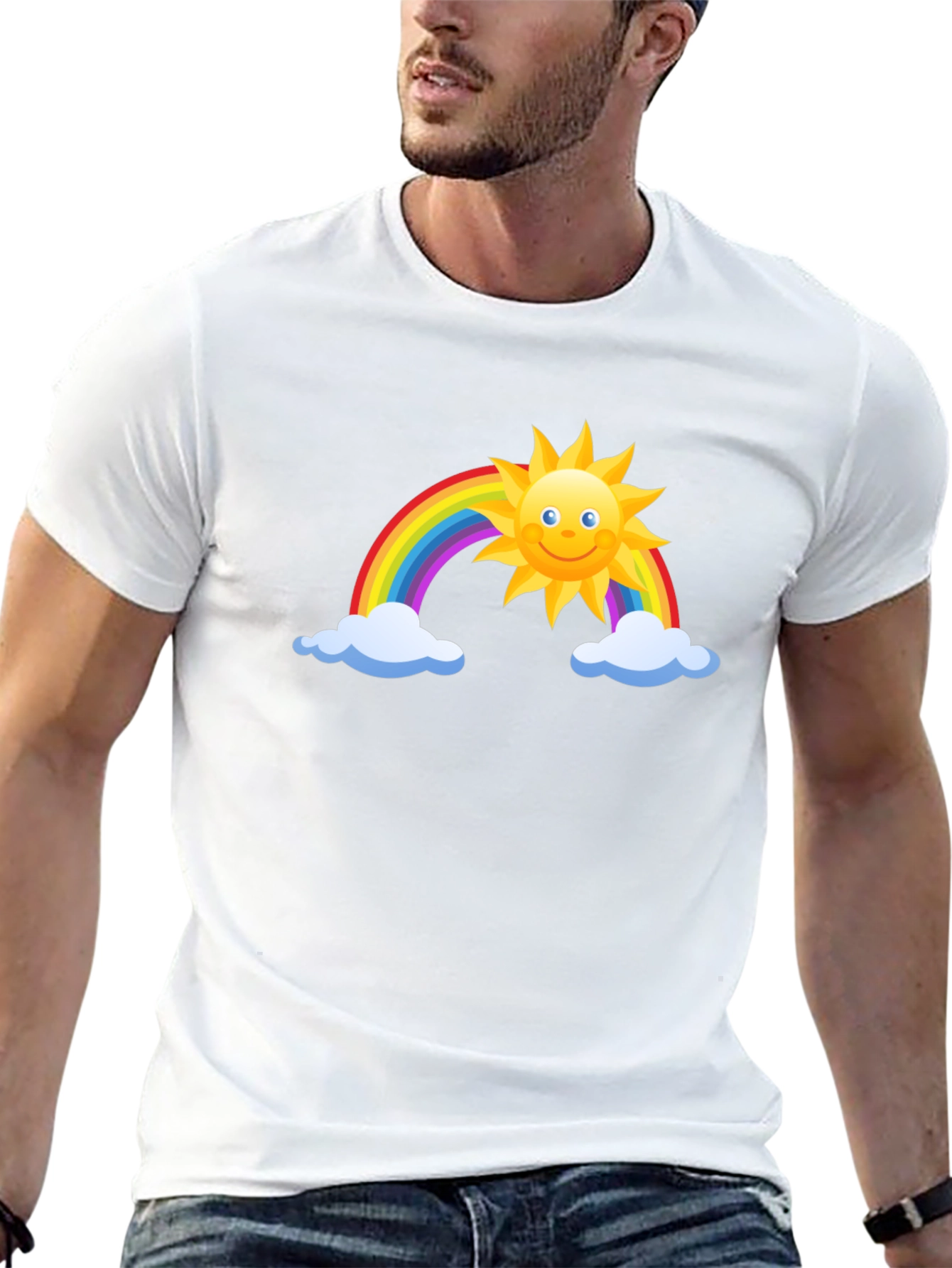 Rainbow Sun Graphic Tee