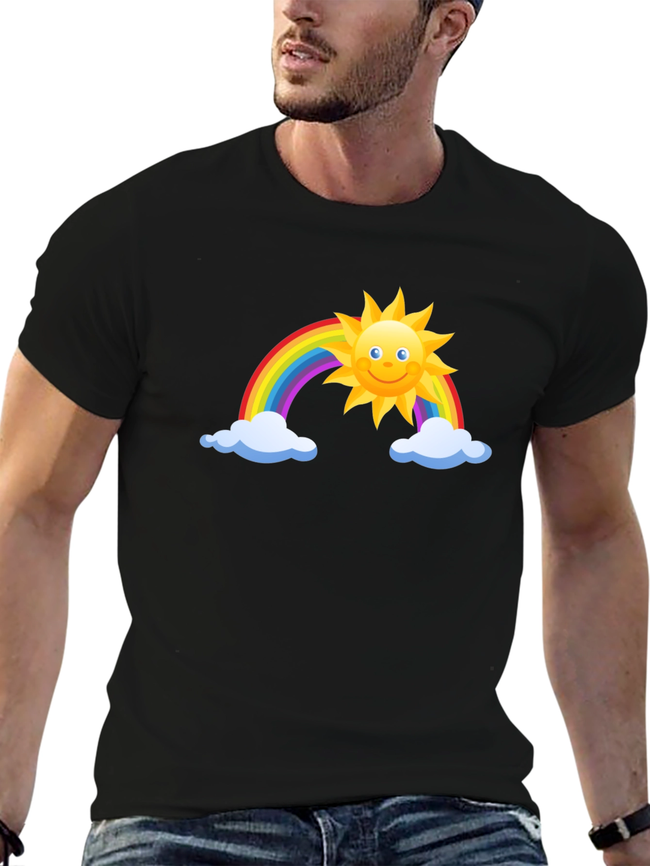 Rainbow Sun Graphic Tee