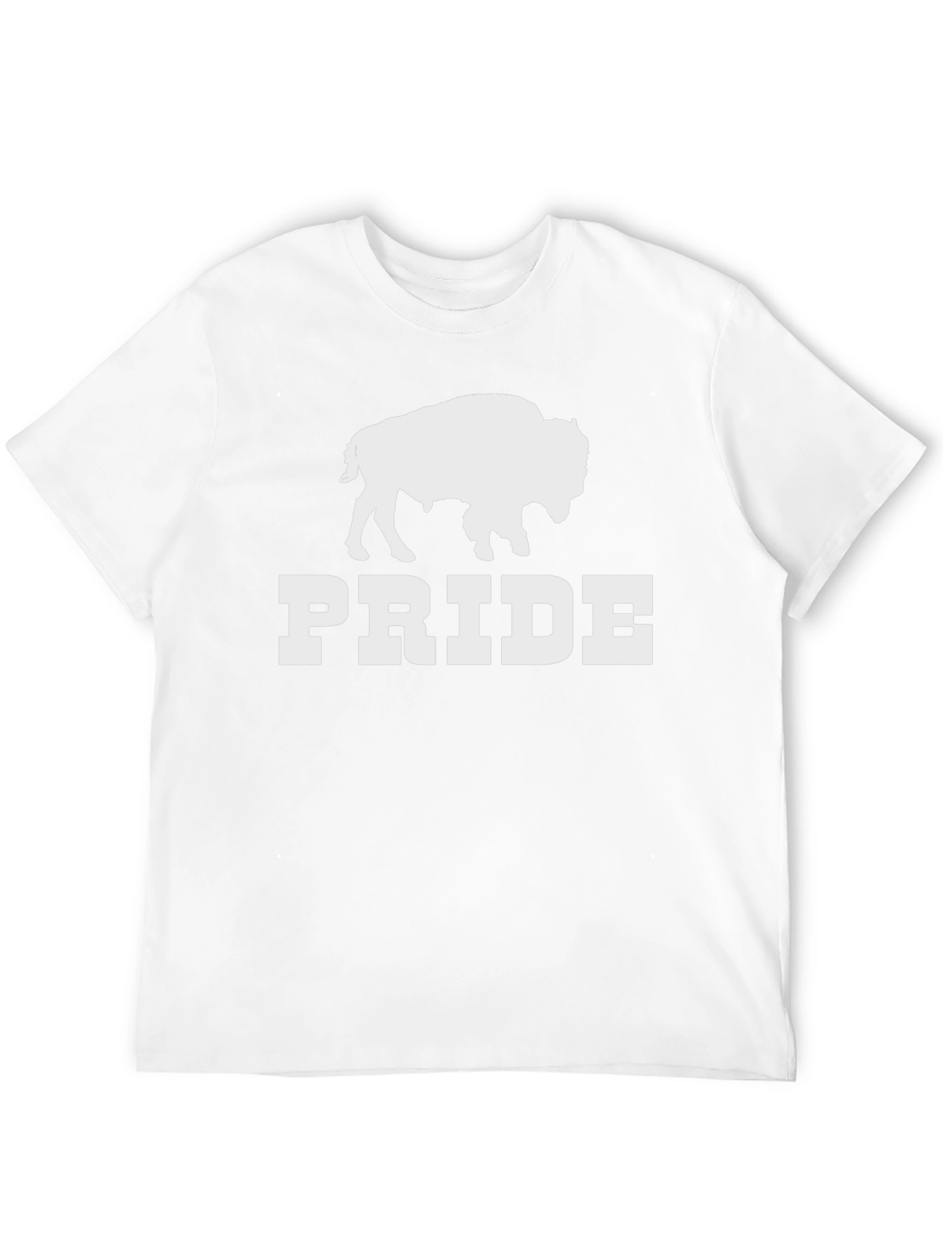 Buffalo Pride T-Shirt - Black Crew Neck Tee