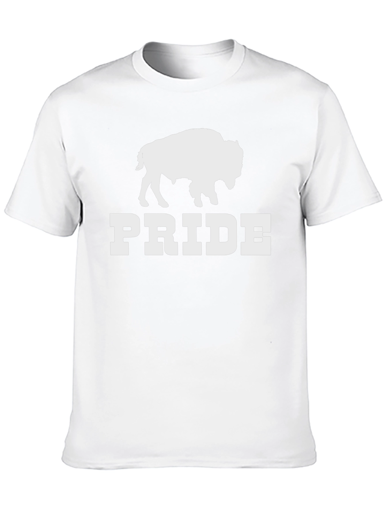 Buffalo Pride T-Shirt - Black Crew Neck Tee