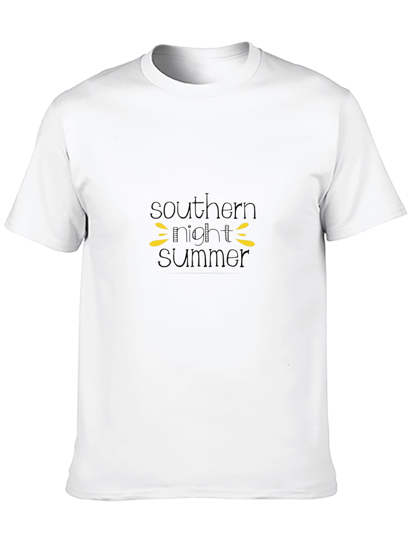 Southern Night Summer Black Graphic Tee