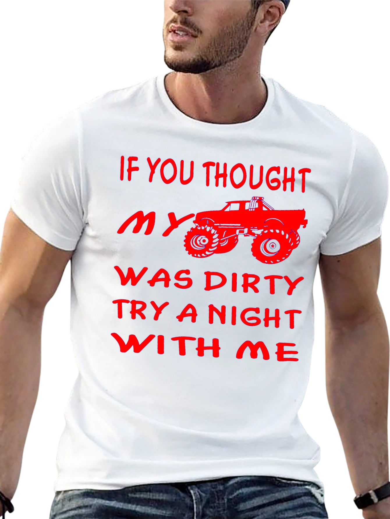 Funny Dirty Truck T-Shirt