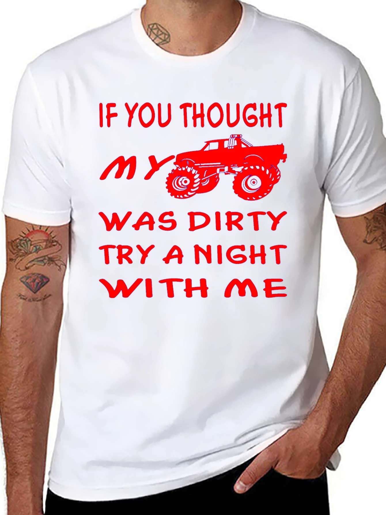 Funny Dirty Truck T-Shirt