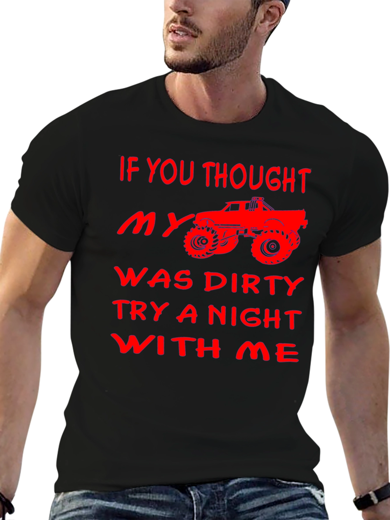 Funny Dirty Truck T-Shirt
