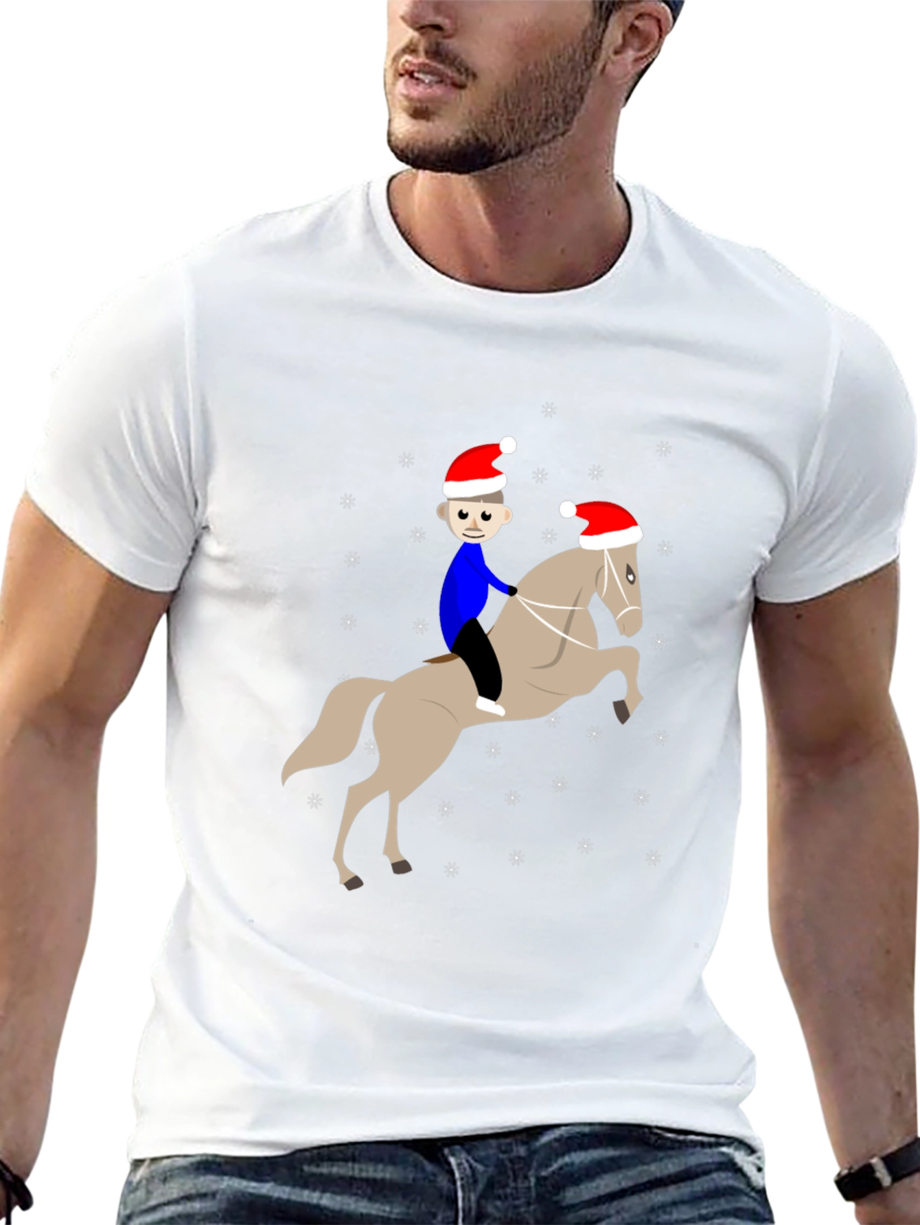 Festive Horse Rider T-Shirt