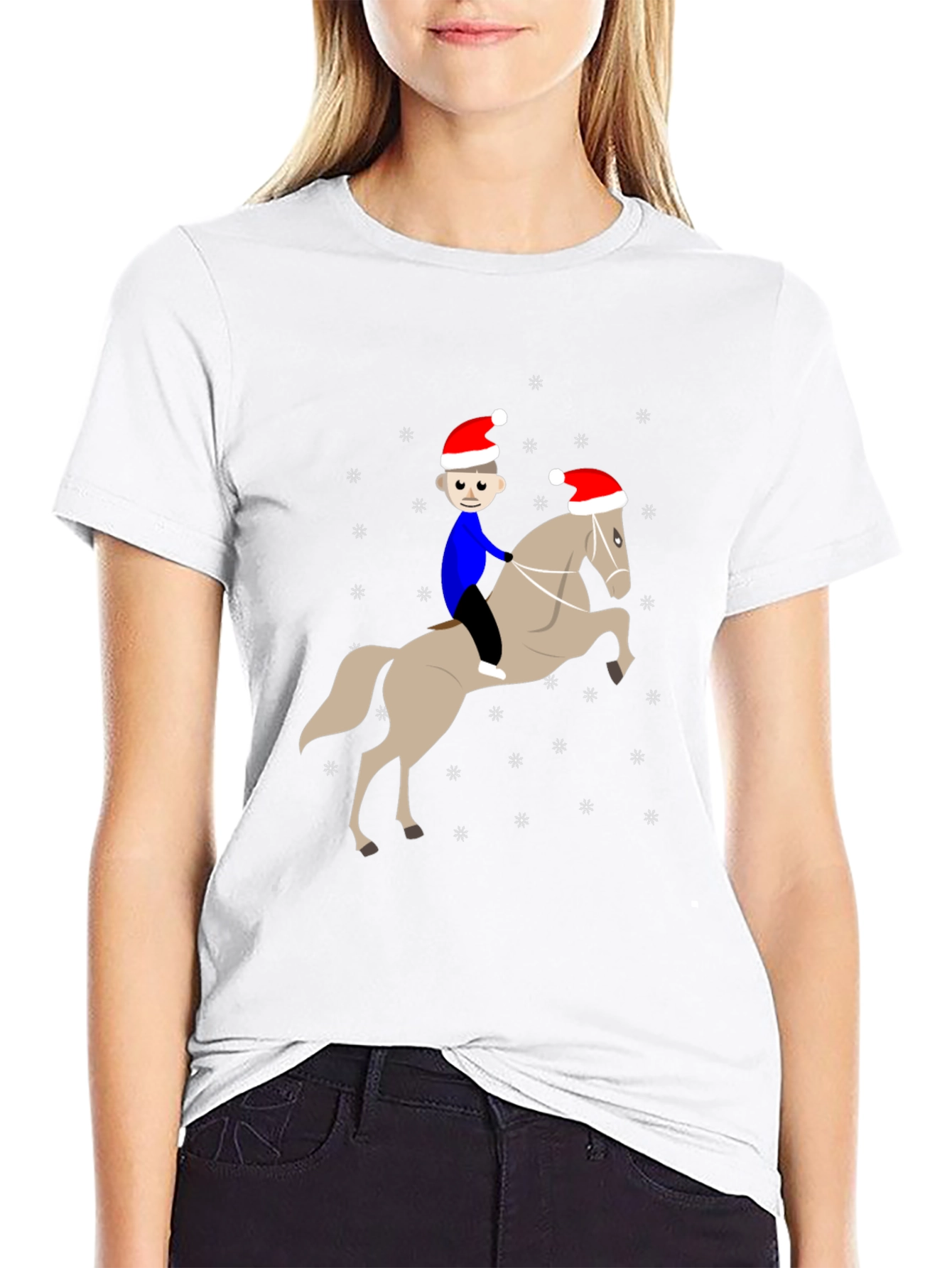 Festive Horse Rider T-Shirt