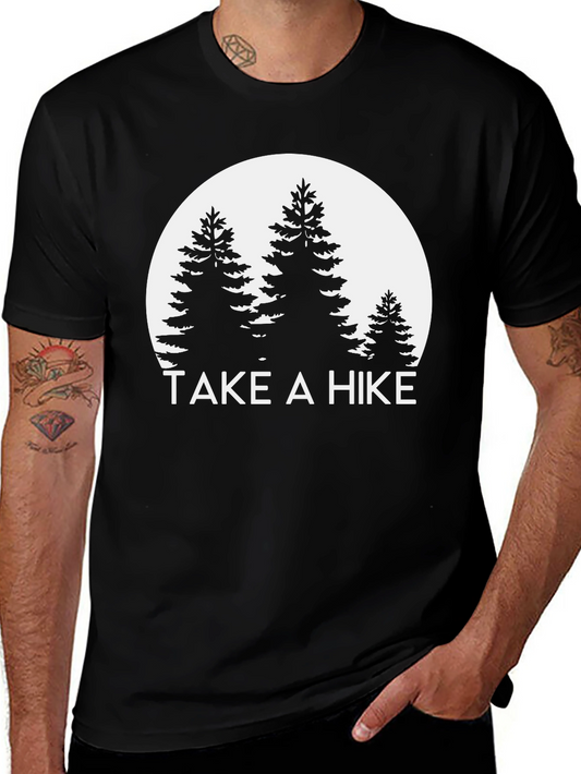 Take A Hike Graphic Tee - Outdoor Adventure Shirt