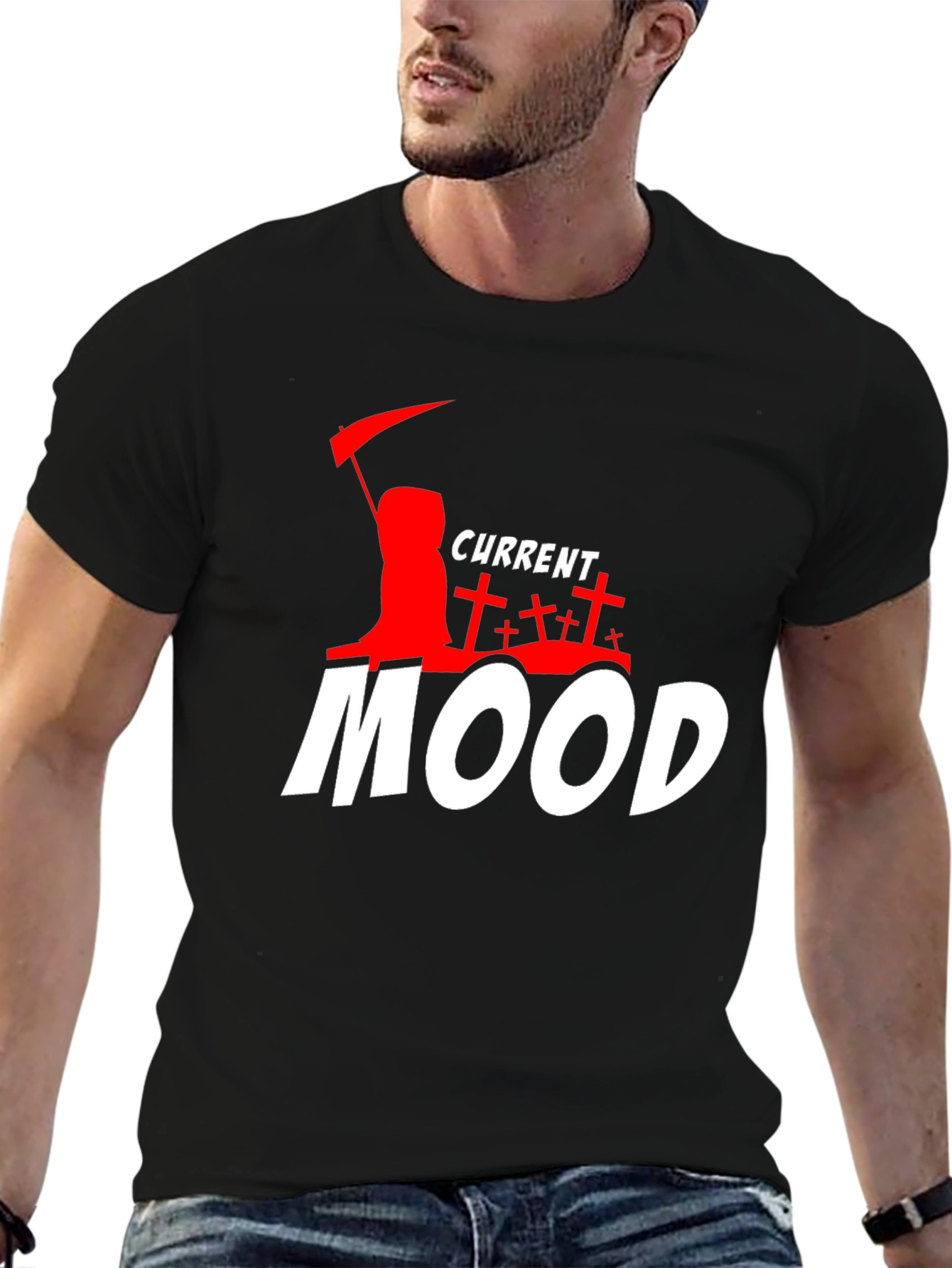 Current Mood Grim Reaper T-Shirt