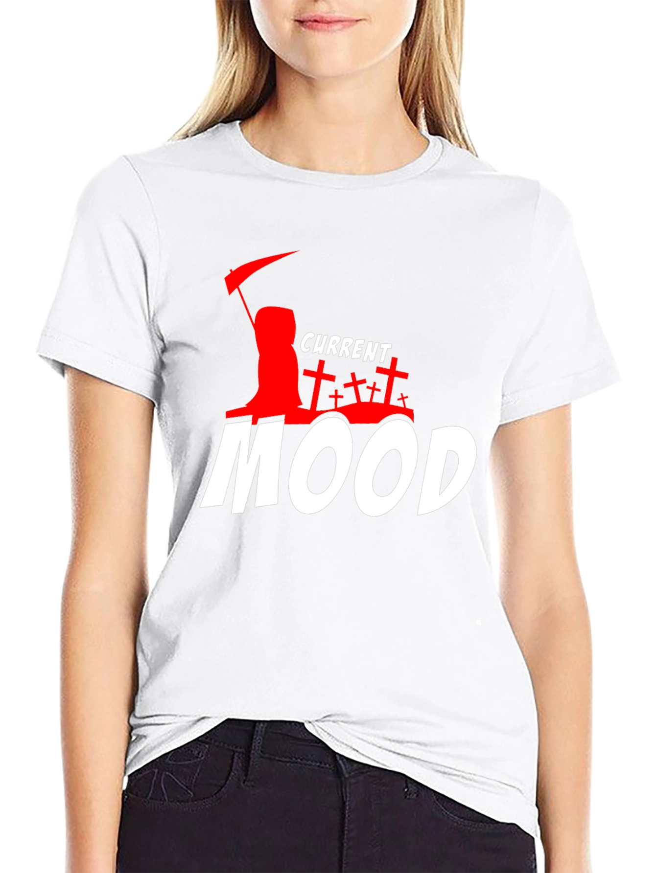 Current Mood Grim Reaper T-Shirt