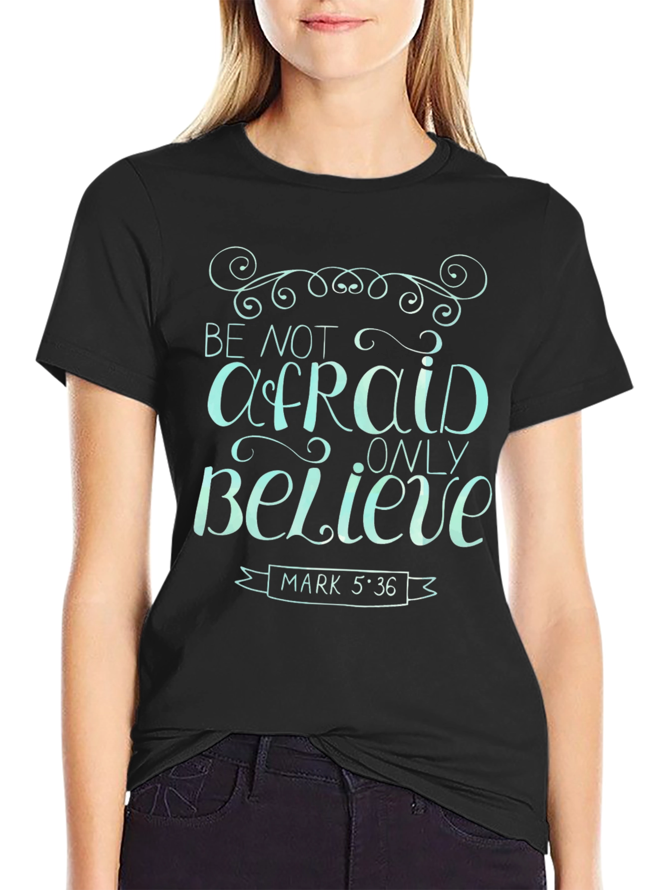 Be Not Afraid Graphic Tee - Christian Apparel