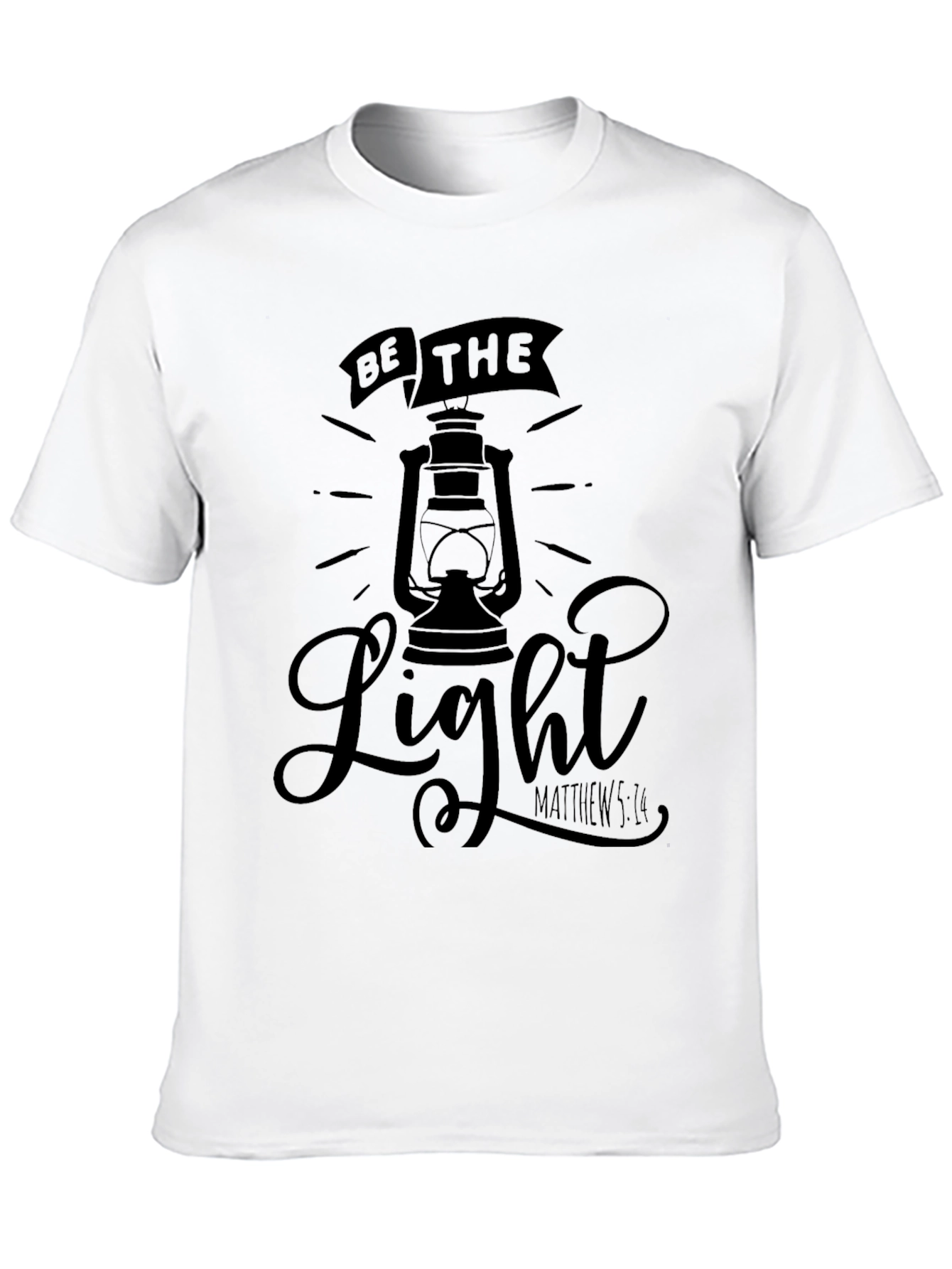 Be The Light Lantern Graphic T-Shirt