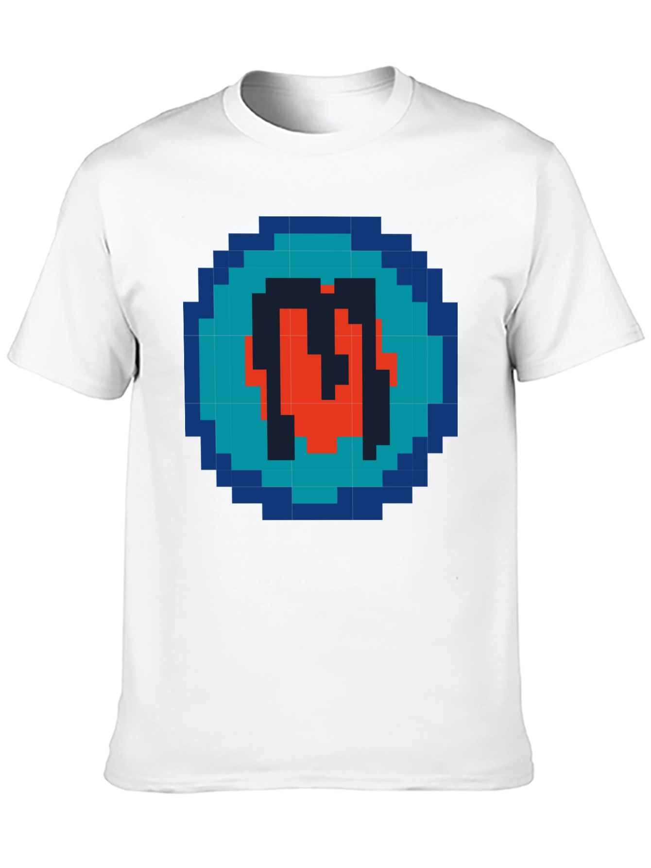 Pixel Art Letter Graphic Tee