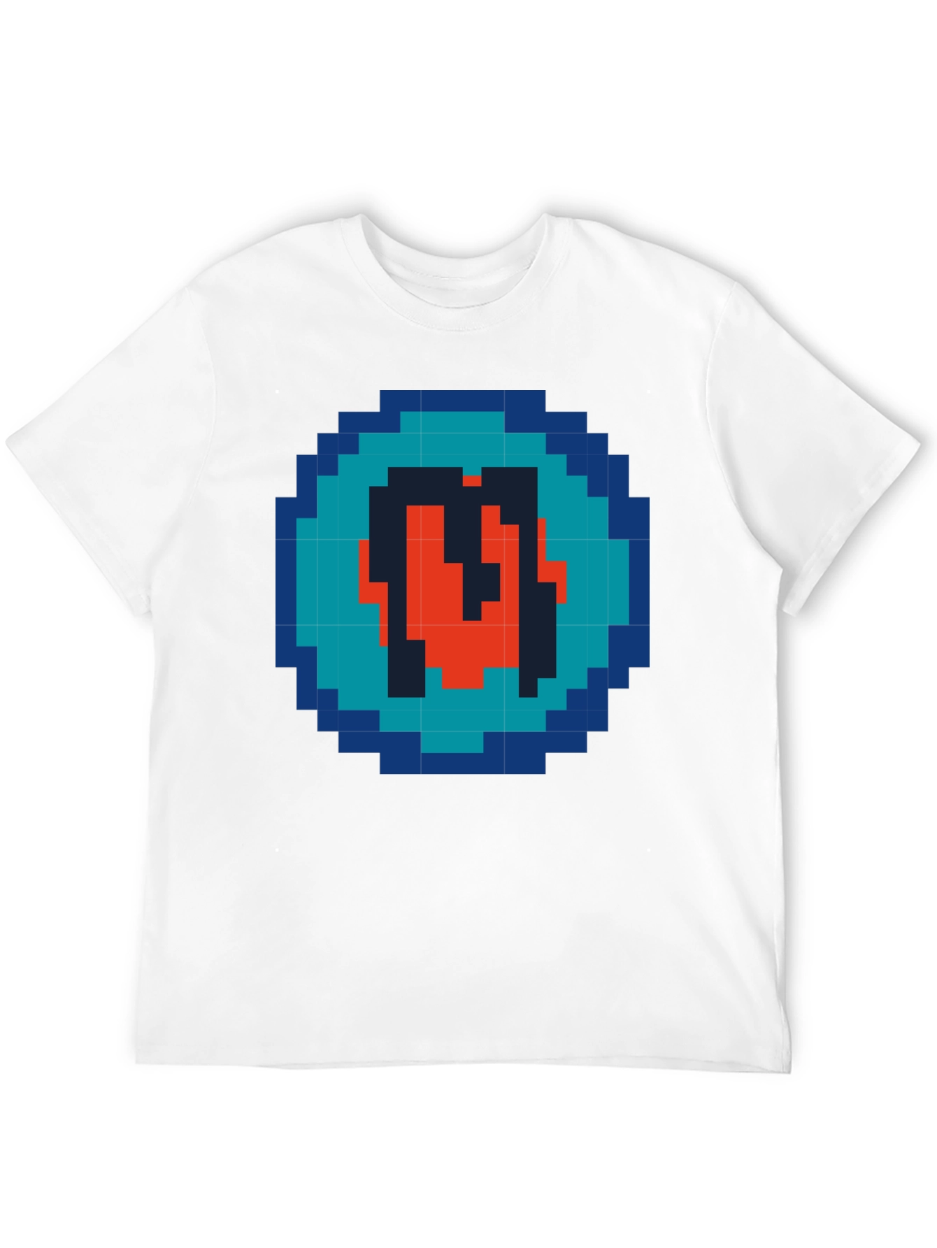 Pixel Art Letter Graphic Tee