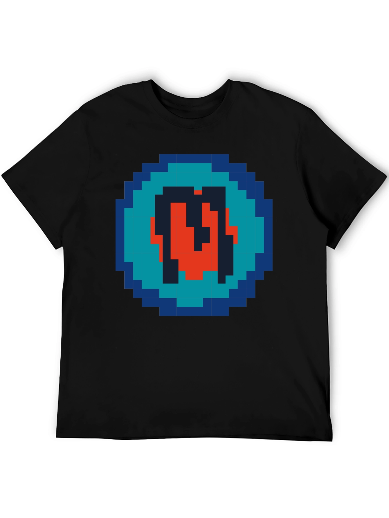 Pixel Art Letter Graphic Tee