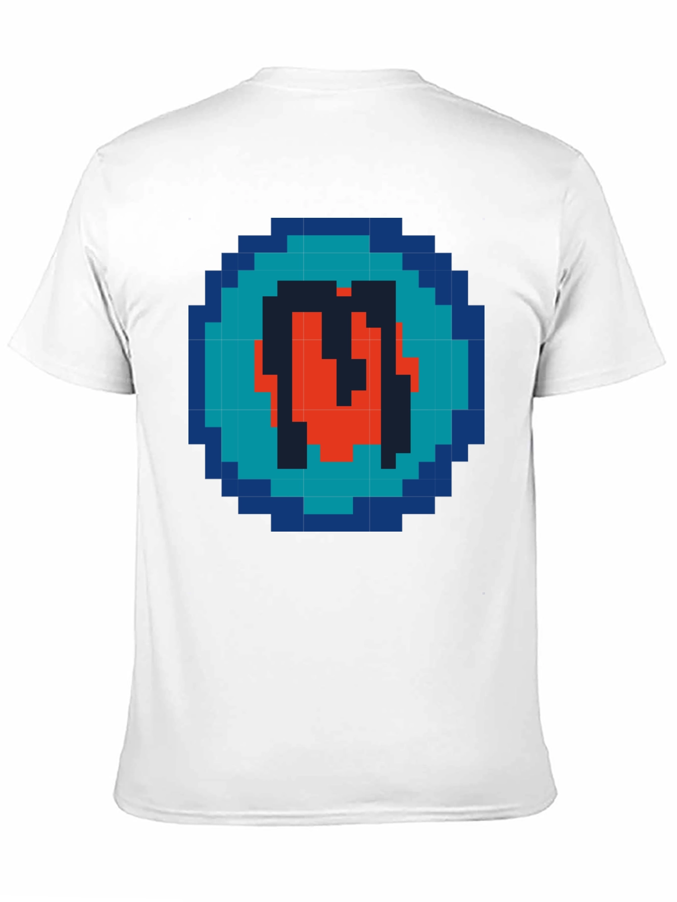 Pixel Art Letter Graphic Tee