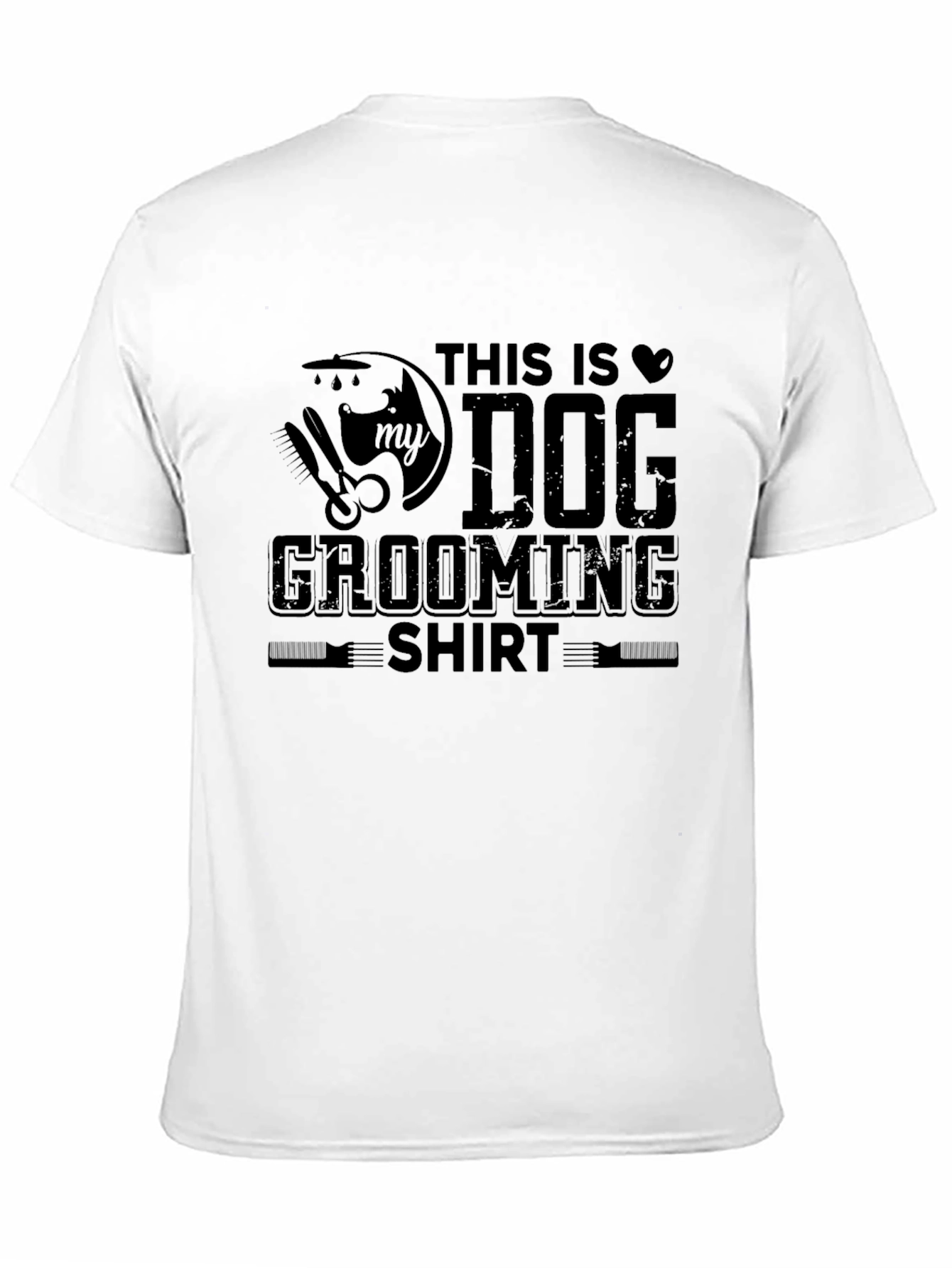 Dog Grooming T-Shirt for Pet Lovers