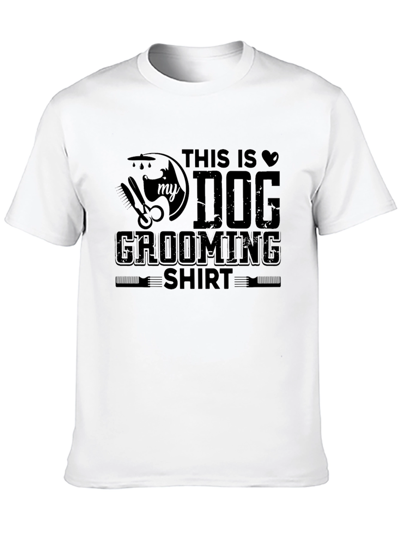 Dog Grooming T-Shirt for Pet Lovers