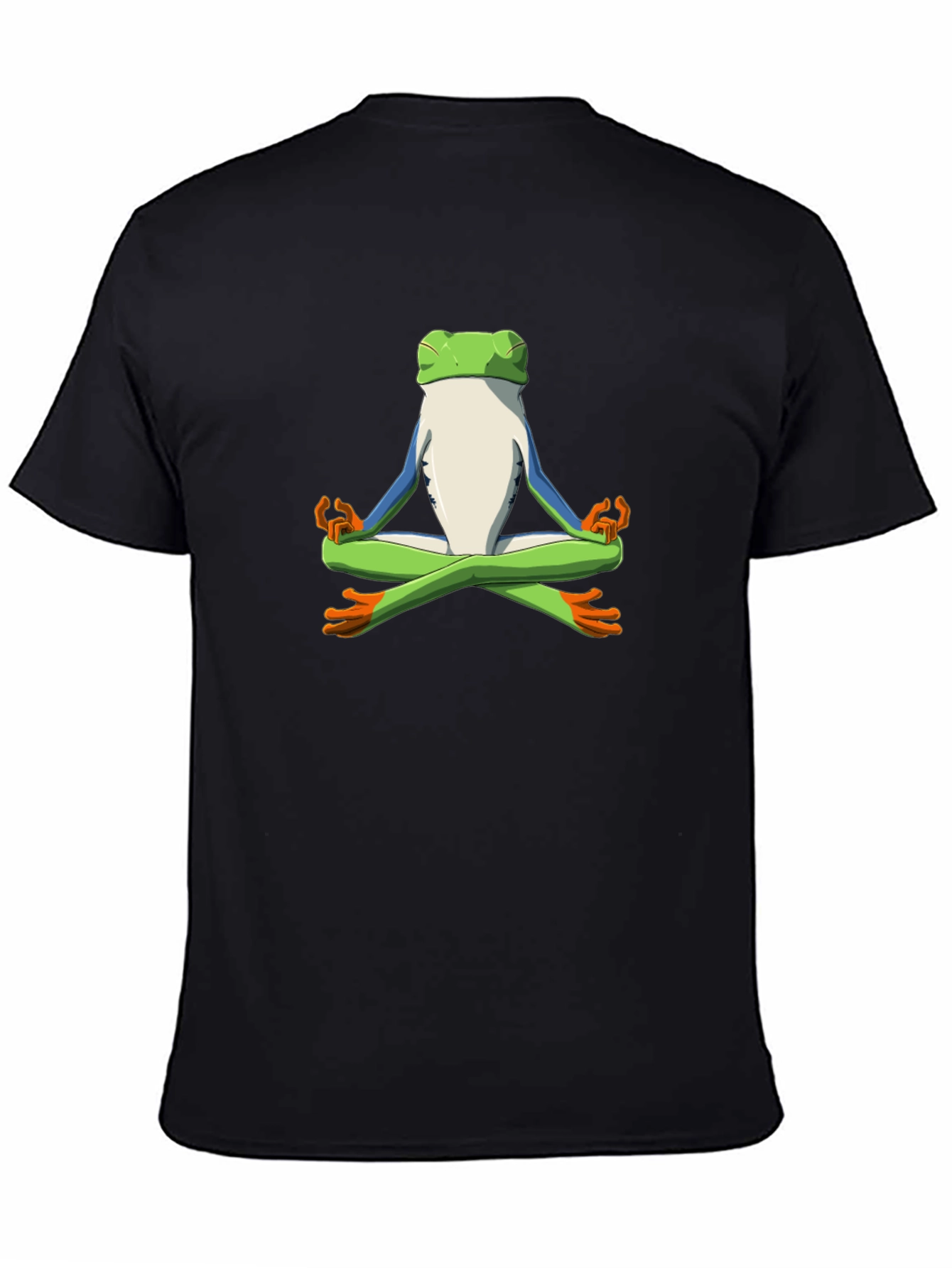 Zen Frog T-Shirt - Meditating amphibian