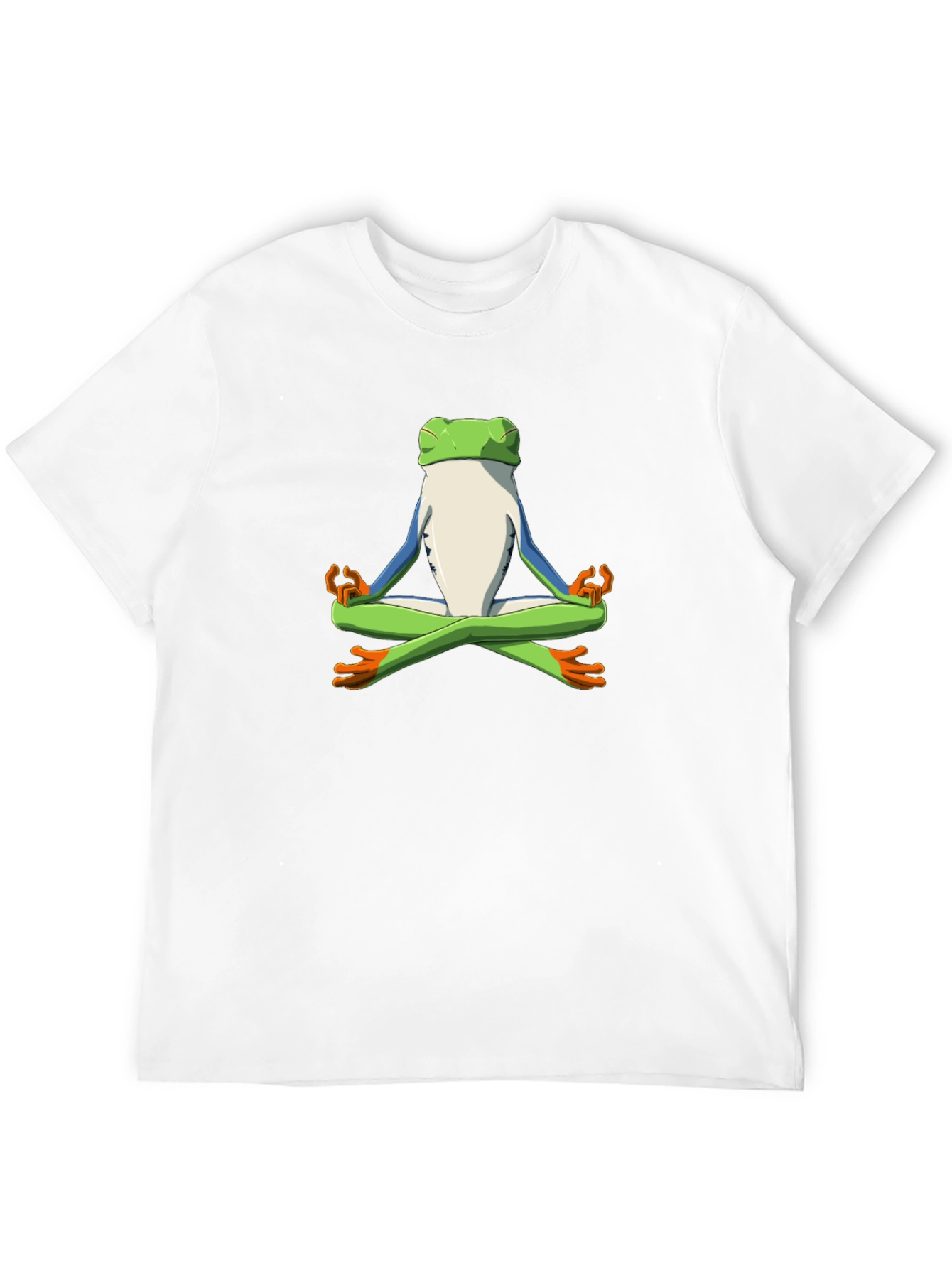 Zen Frog T-Shirt - Meditating amphibian