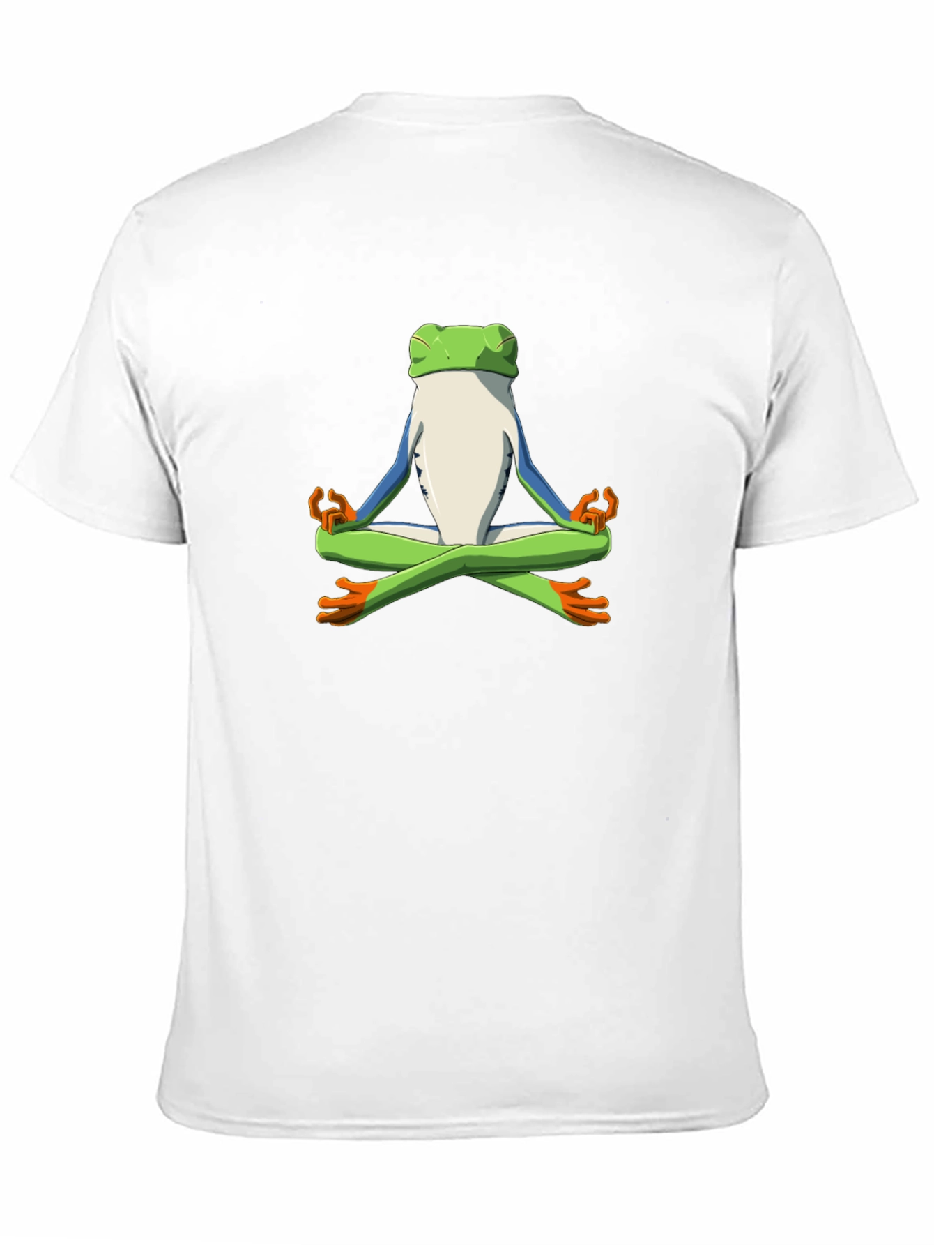 Zen Frog T-Shirt - Meditating amphibian