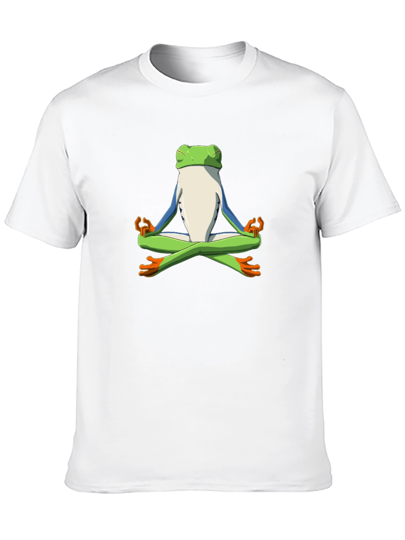 Zen Frog T-Shirt - Meditating amphibian