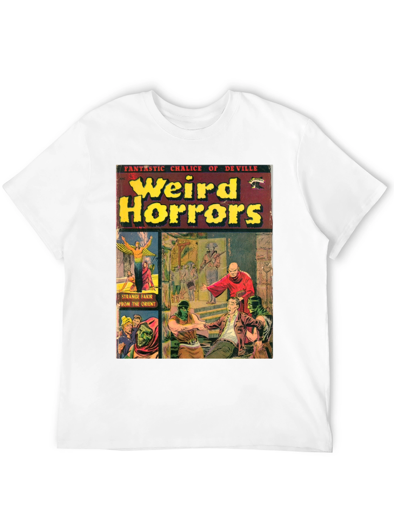Weird Horrors Comic Book Cover T-Shirt