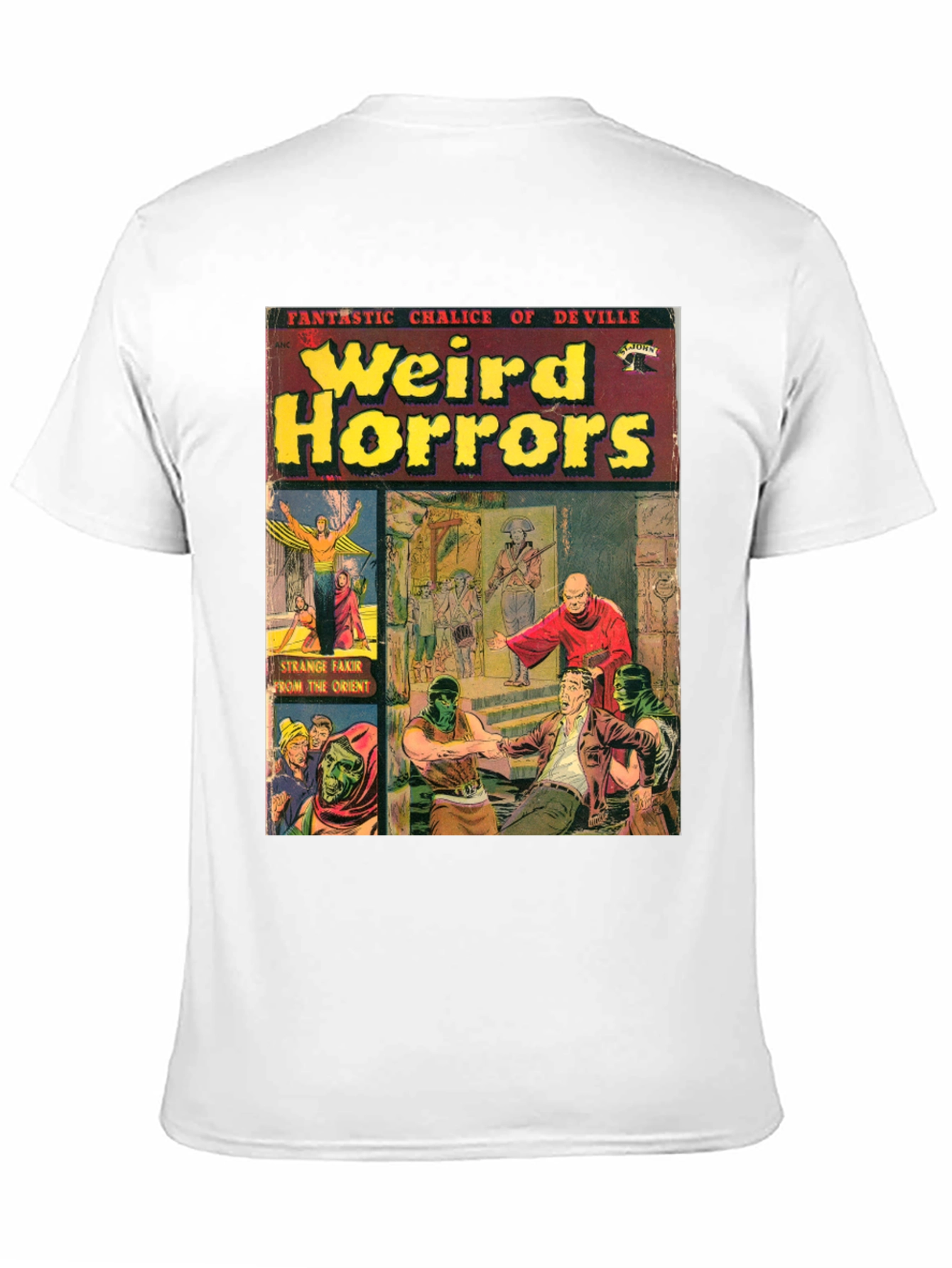 Weird Horrors Comic Book Cover T-Shirt