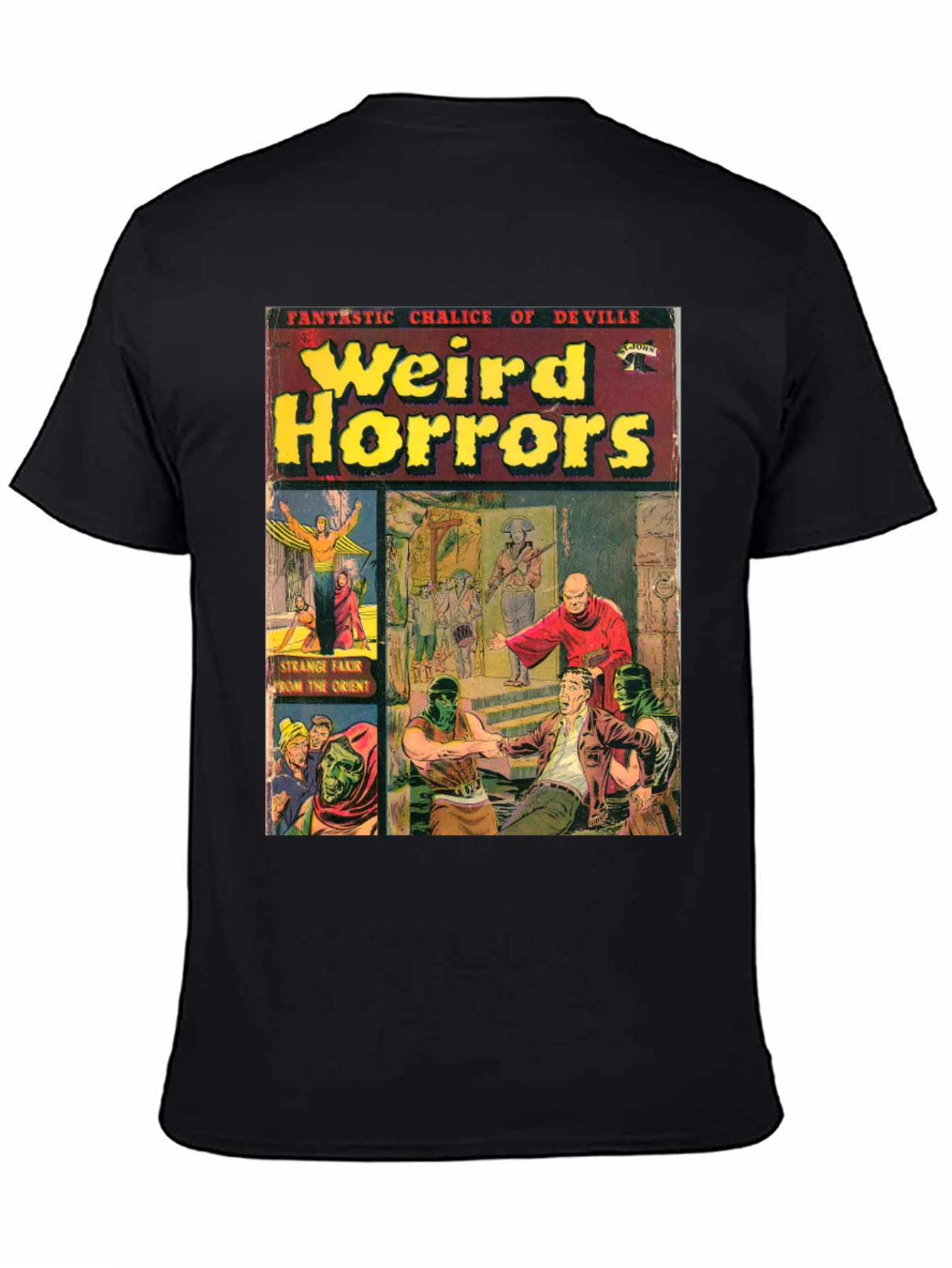 Weird Horrors Comic Book Cover T-Shirt