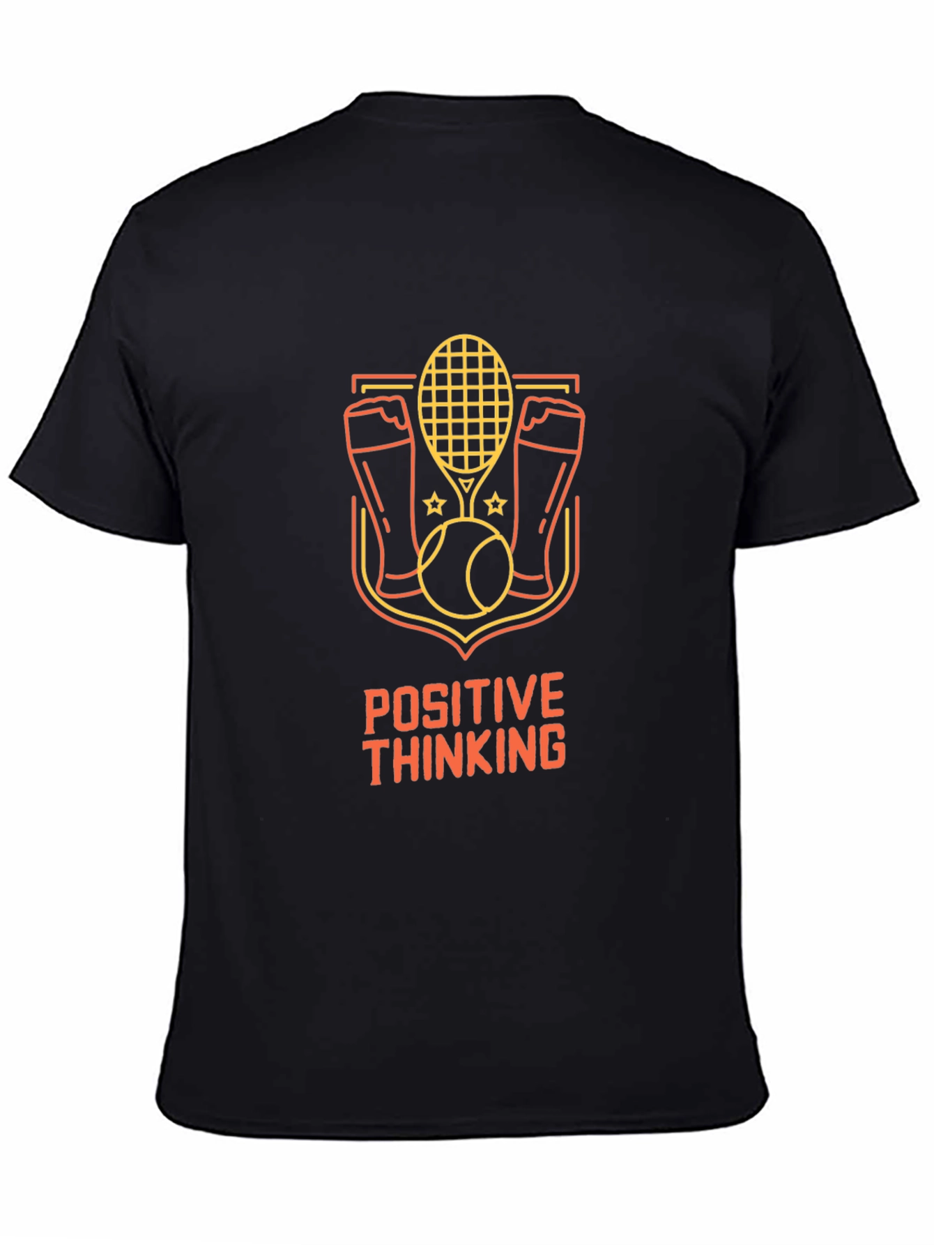 Positive Thinking Tennis & Beer T-Shirt