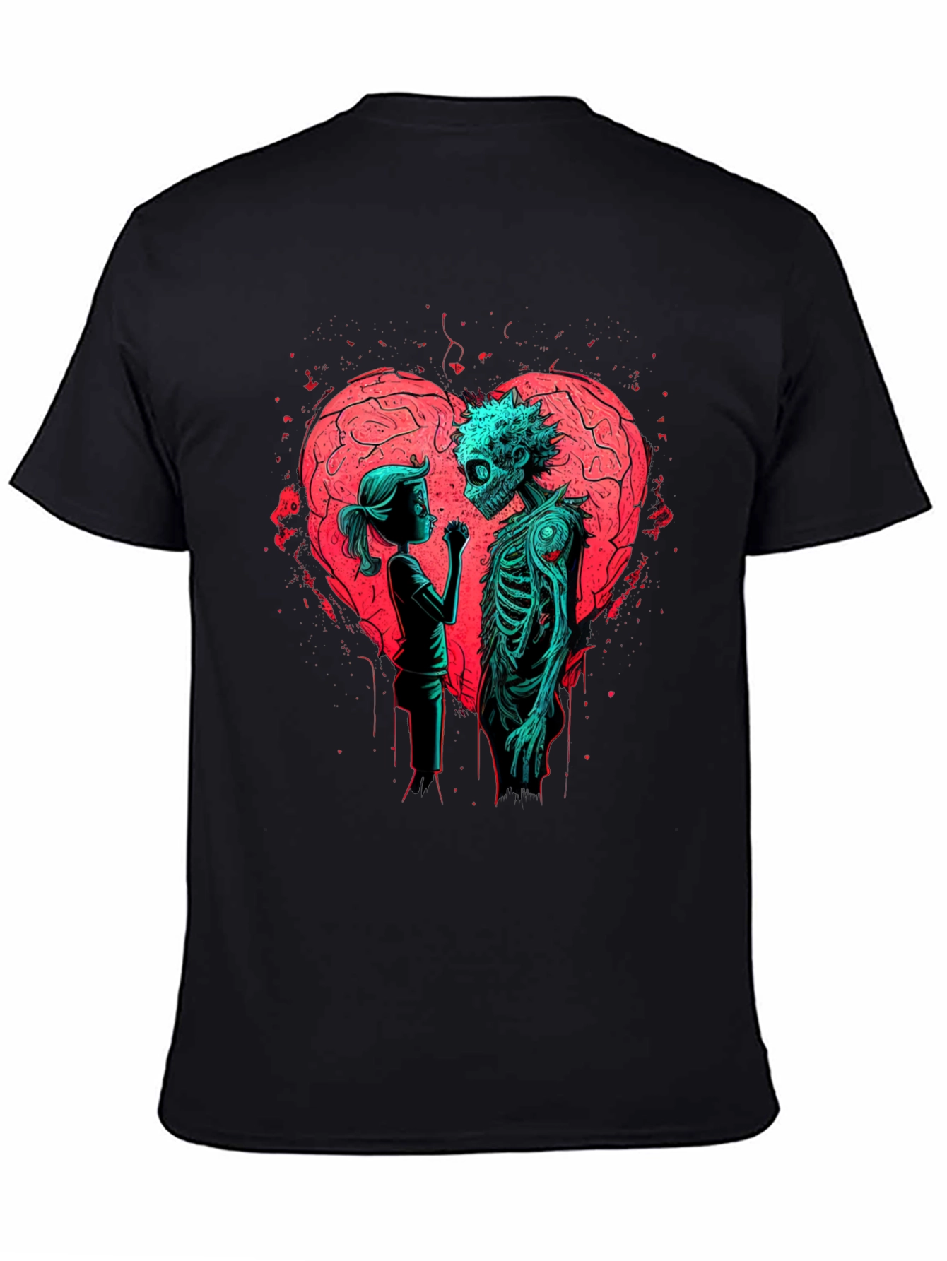 Zombie Love Graphic T-Shirt - Halloween Spooky Season