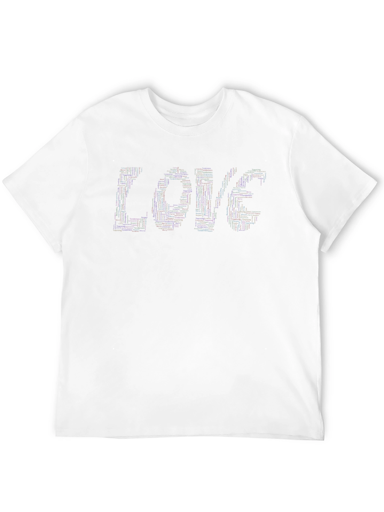 LOVE Graphic Tee - Modern Black T-Shirt