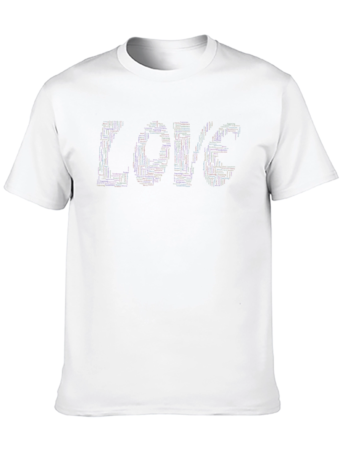 LOVE Graphic Tee - Modern Black T-Shirt