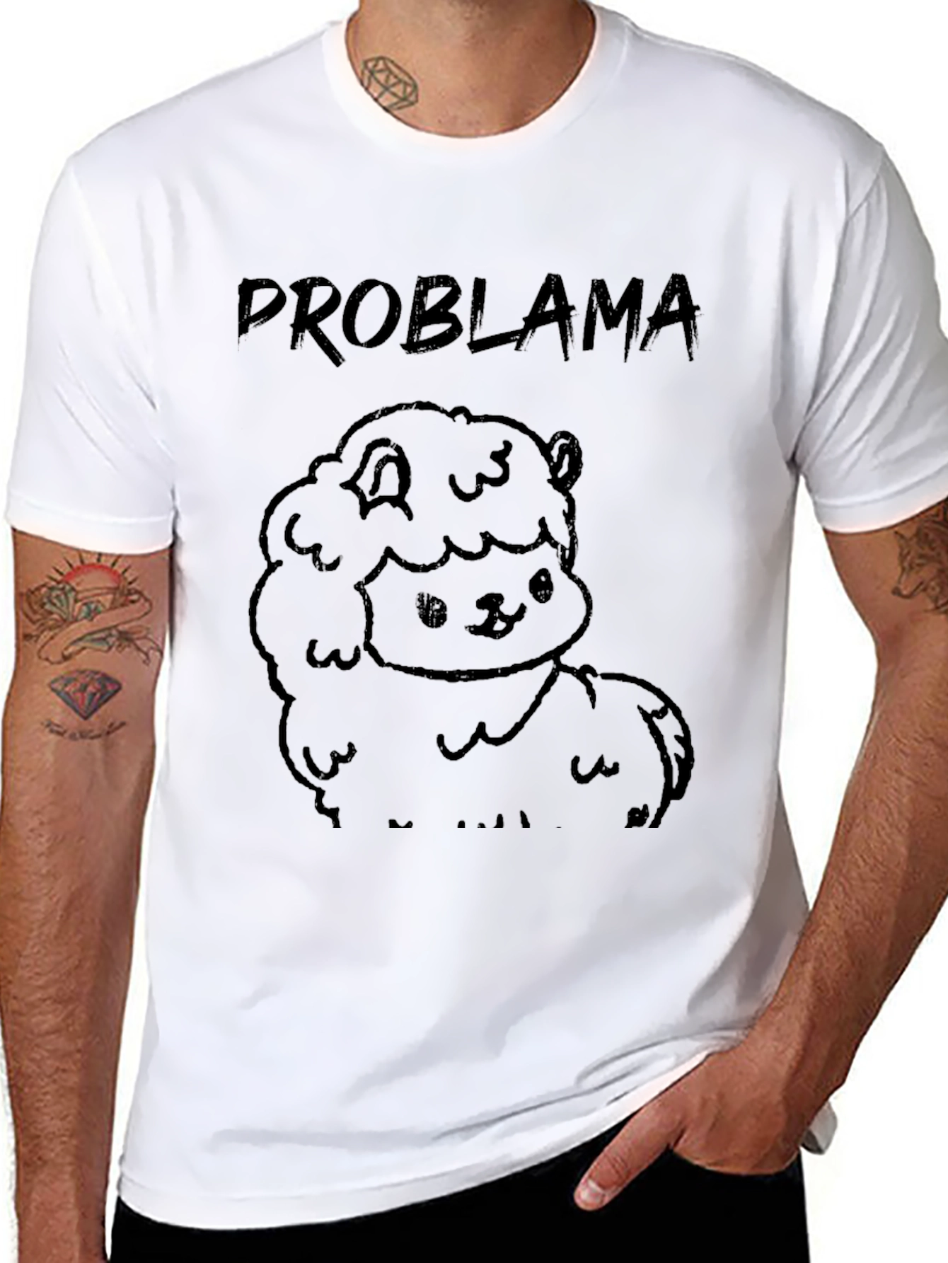 Problama T-Shirt - Cute Alpaca Tee