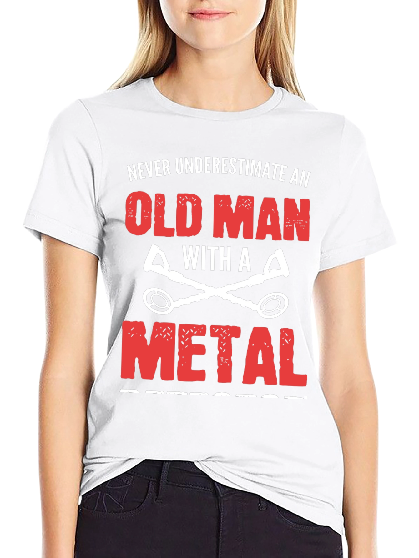 Metal Detecting Old Man T-Shirt