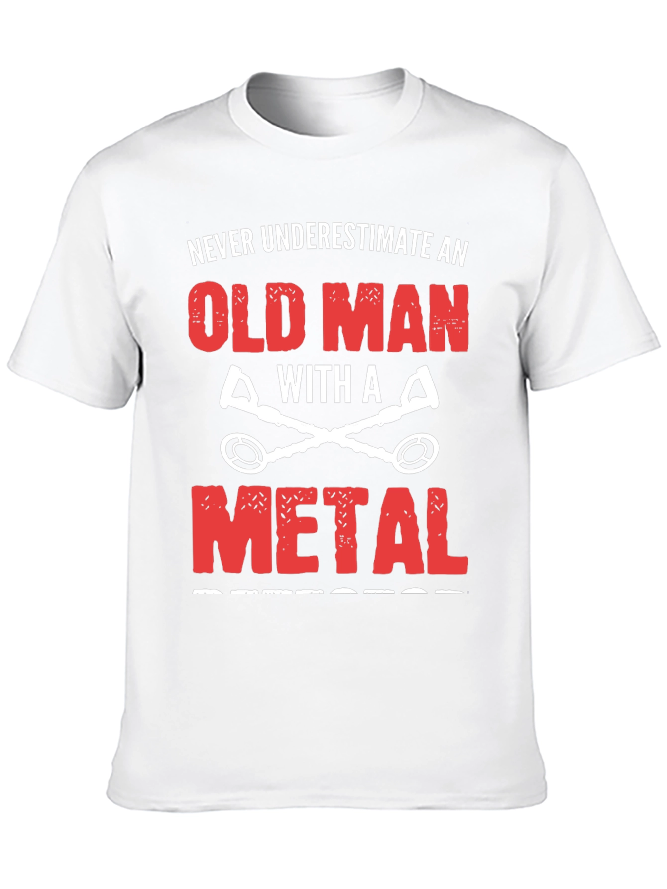 Metal Detecting Old Man T-Shirt