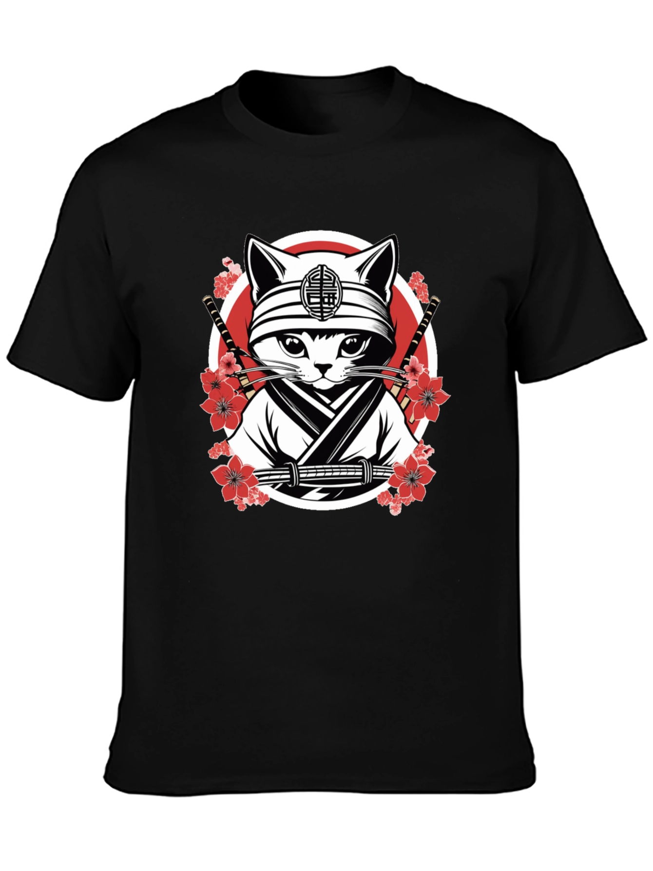 Ninja Cat T-Shirt - Graphic Tee