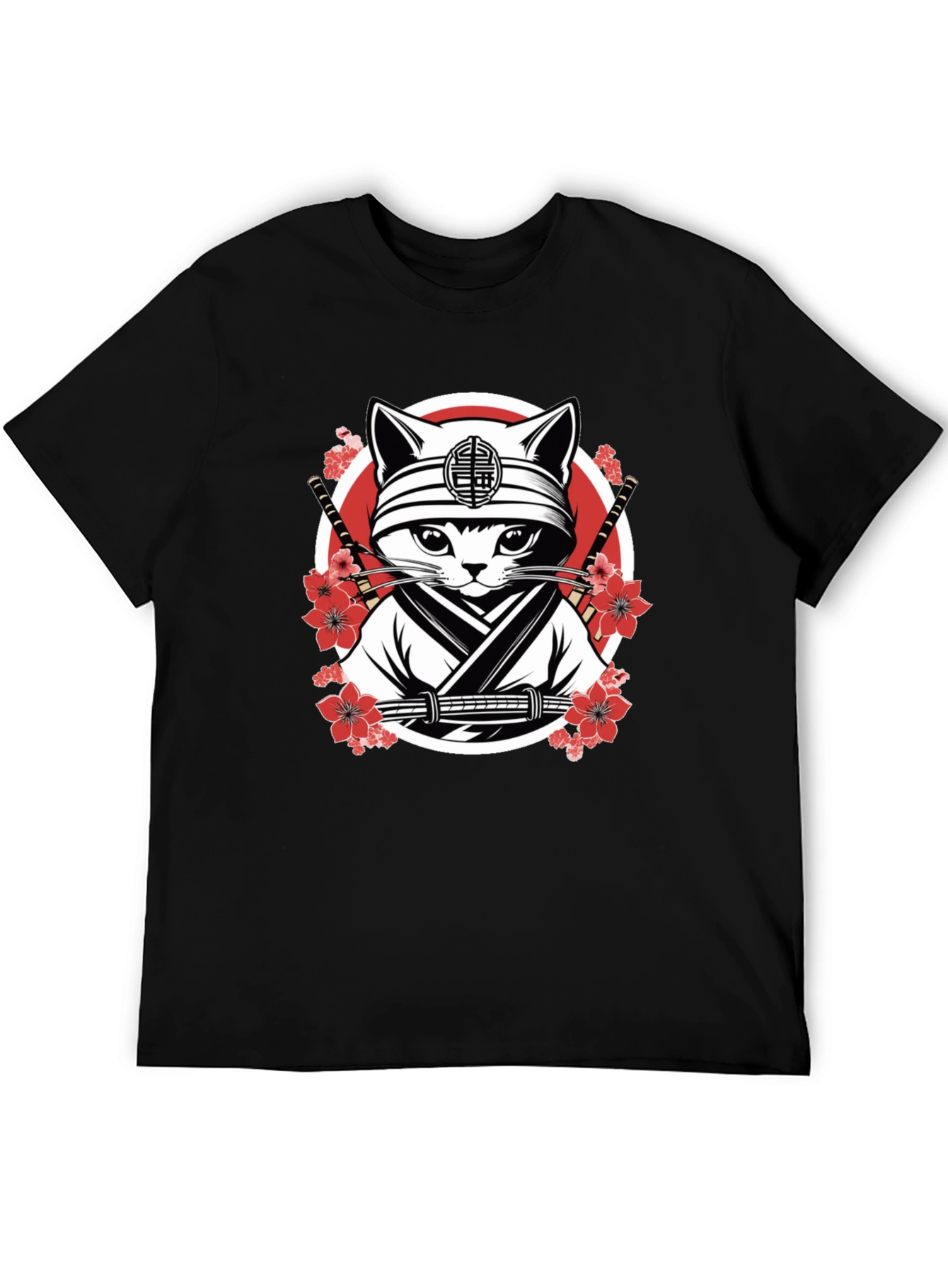 Ninja Cat T-Shirt - Graphic Tee