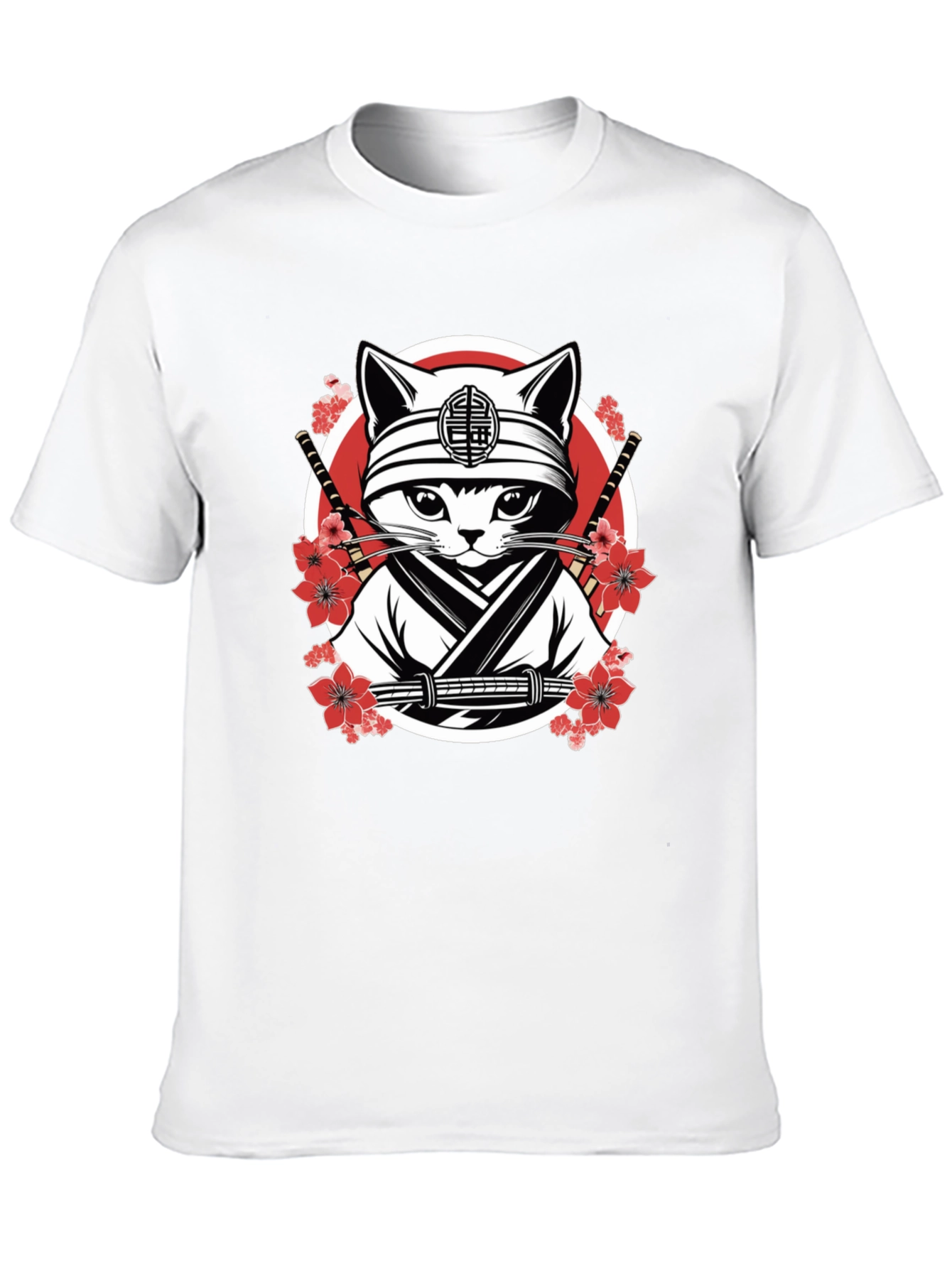 Ninja Cat T-Shirt - Graphic Tee
