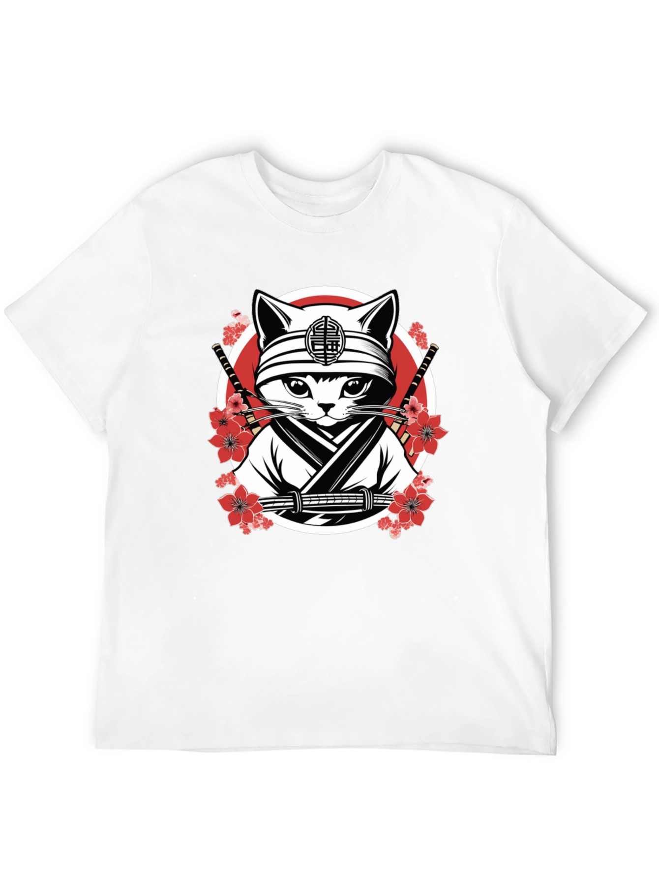 Ninja Cat T-Shirt - Graphic Tee